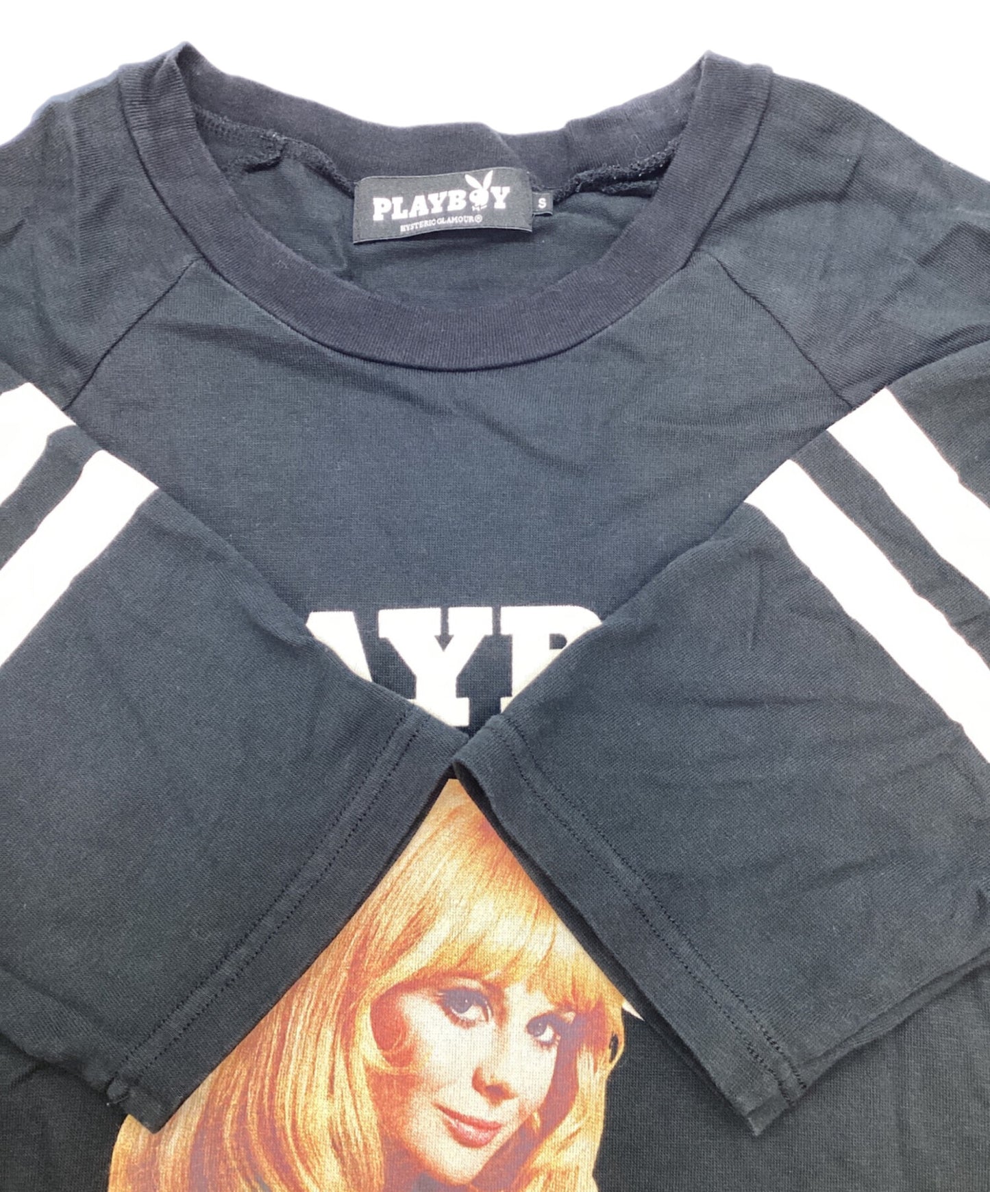 [Pre-owned] Hysteric Glamour Raglan T-shirt / Hysteric Glamour / PLAY BOY 12191CT01