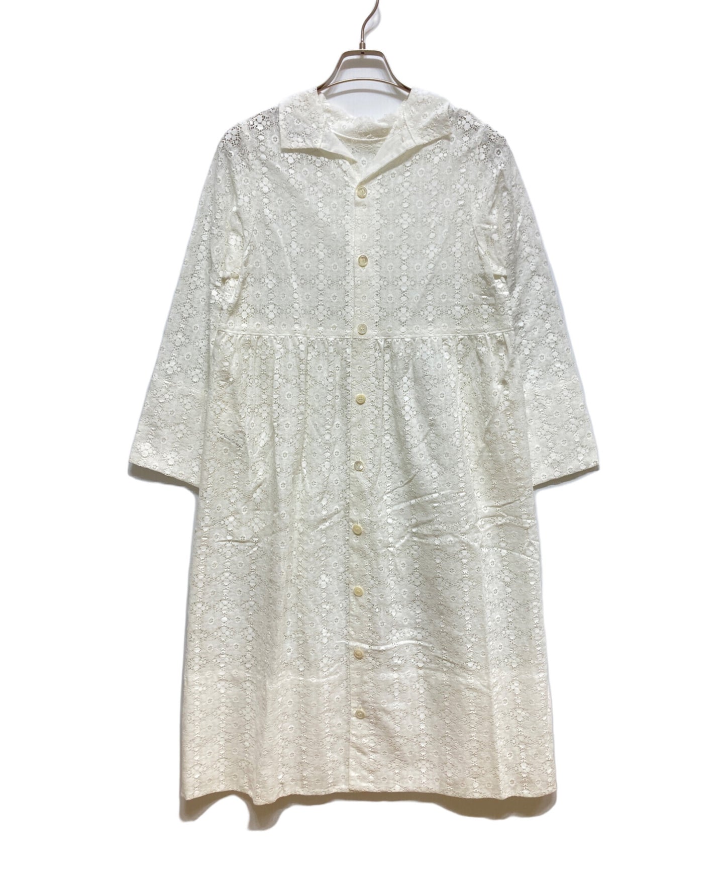 [Pre-owned] tricot COMME des GARCONS Lace Shirt Dress TG-O013 / AD2020