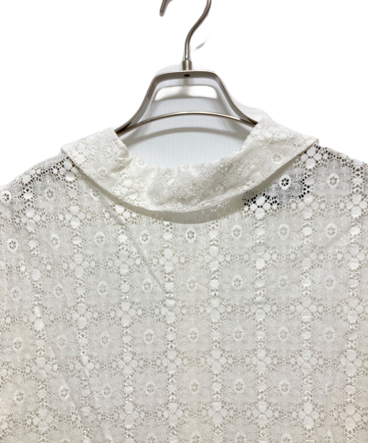 [Pre-owned] tricot COMME des GARCONS Lace Shirt Dress TG-O013 / AD2020