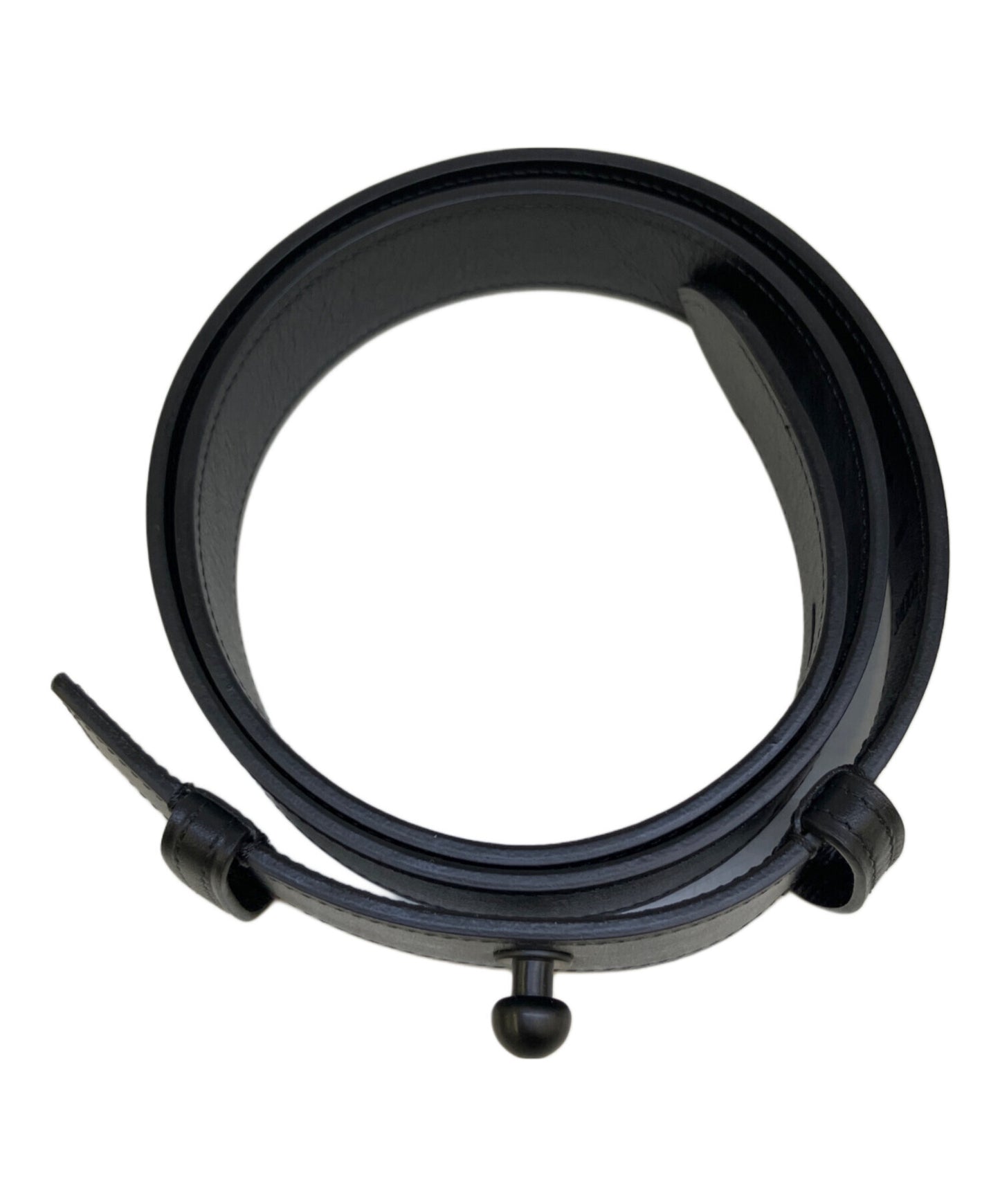 [Pre-owned] LOEWE leather belt