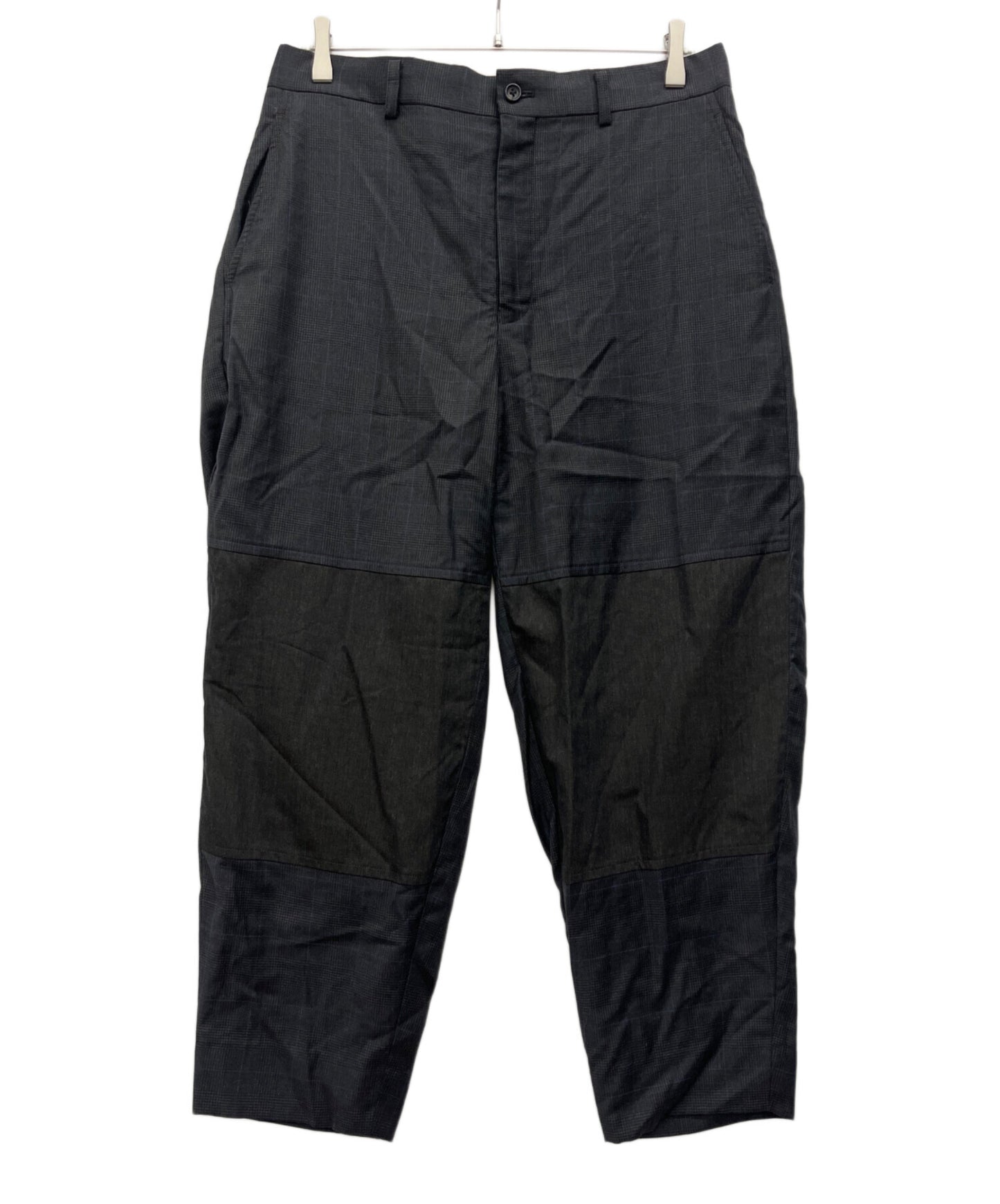 [Pre-owned] COMME des GARCONS HOMME DEUX pants with a check patterned edge DI-P031