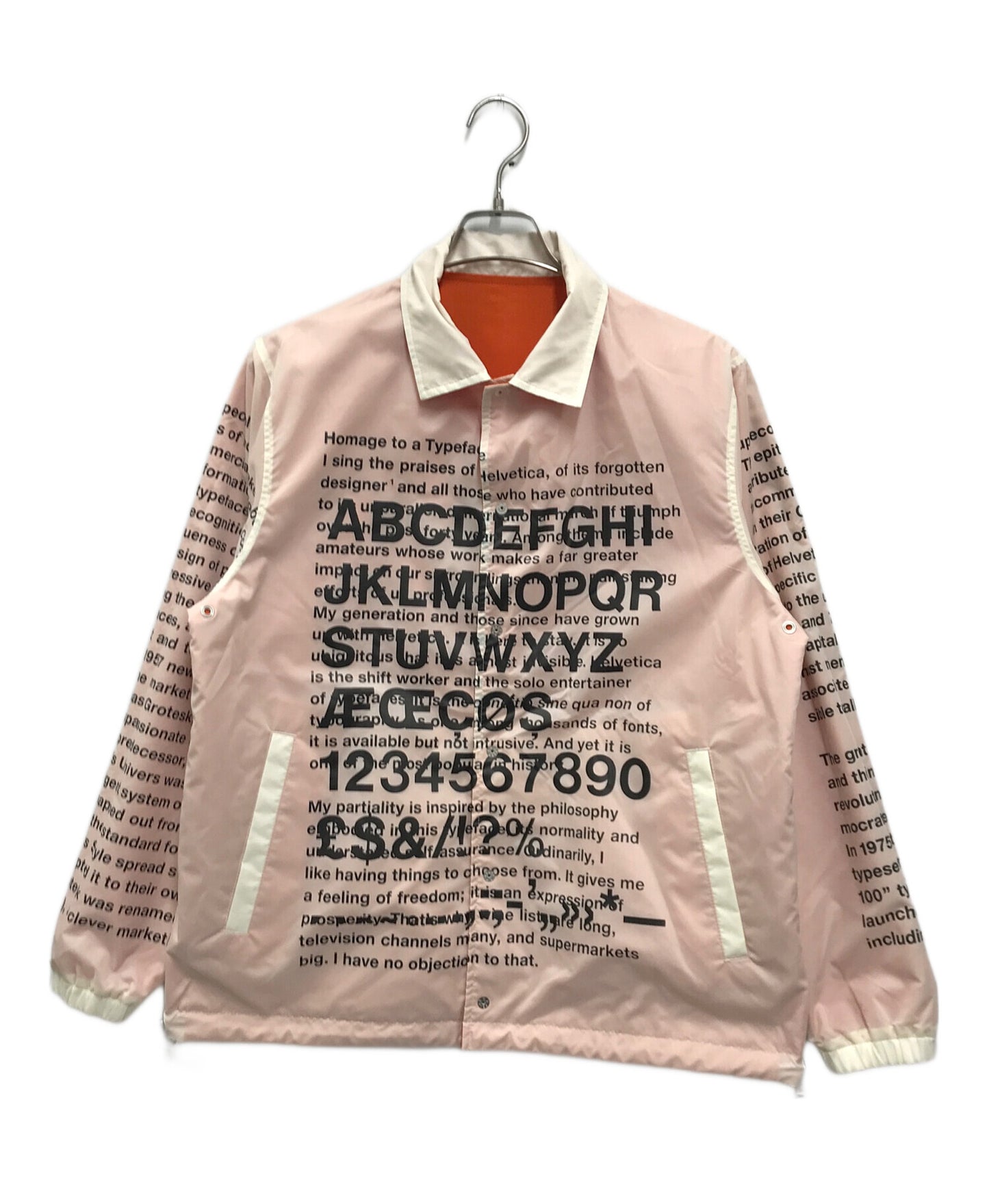 [Pre-owned] COMME des GARCONS JUNYA WATANABE MAN Helvetica Reversible Coach Jacket WG-J001