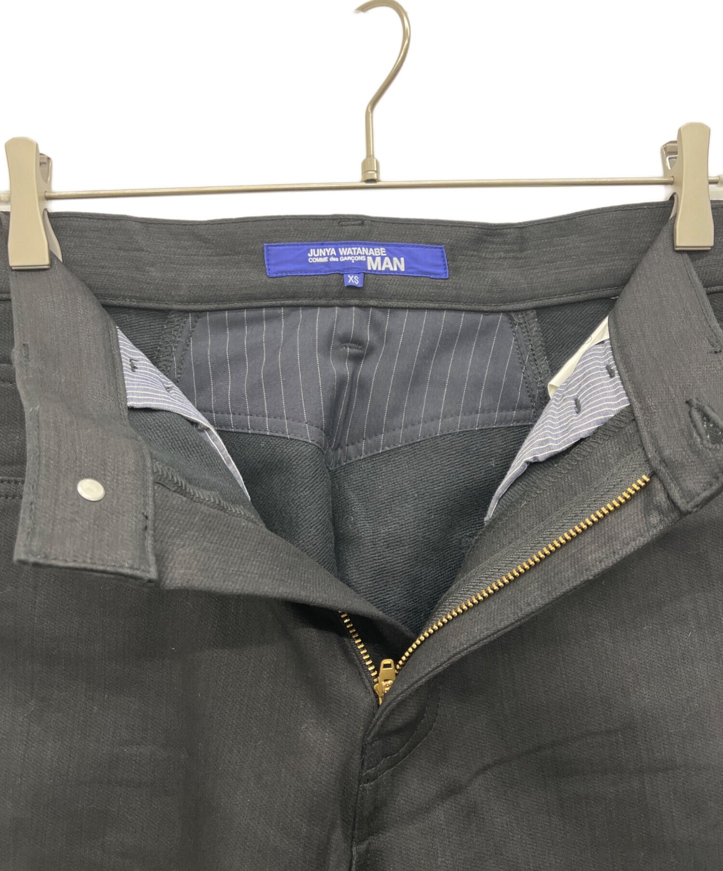 [Pre-owned] COMME des GARCONS JUNYA WATANABE MAN Cotton nylon urethane denim and wool check pants WR-P011