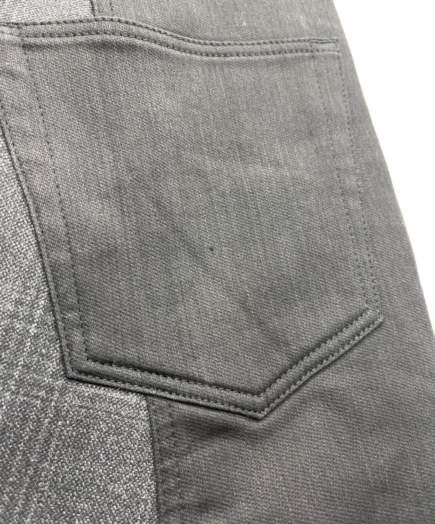 [Pre-owned] COMME des GARCONS JUNYA WATANABE MAN Cotton nylon urethane denim and wool check pants WR-P011