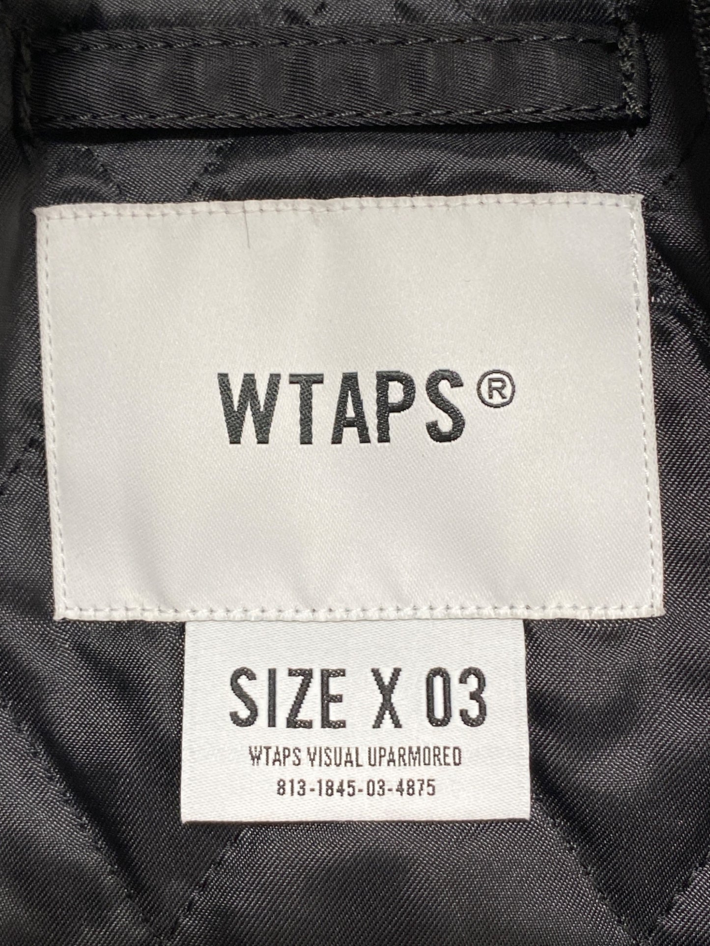 [Pre-owned] WTAPS TEAM JACKET TEXTILE () 221TQDT-JKM01