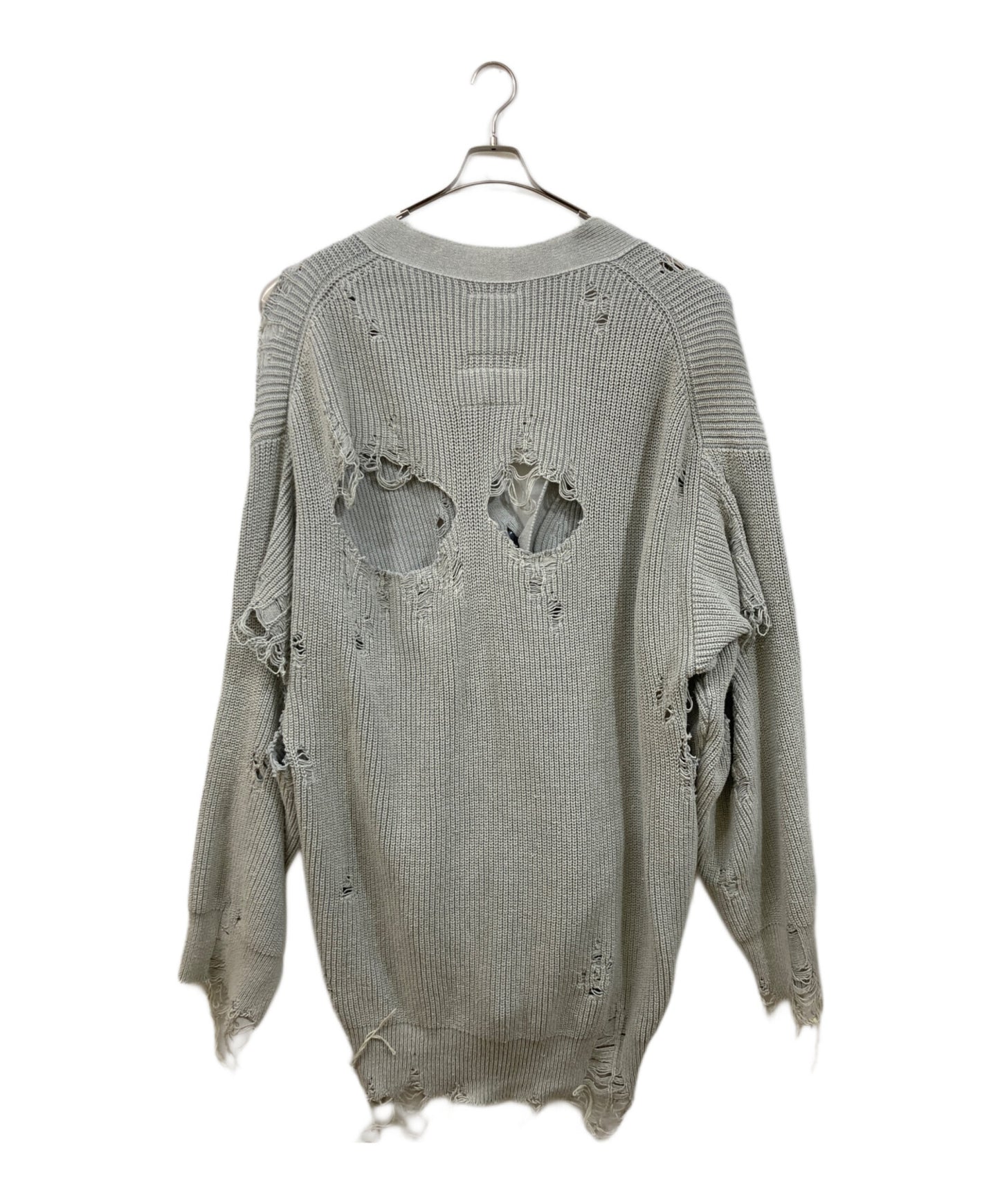 [Pre-owned] Maison MIHARA YASUHIRO BLEACHED HUGE CARDIGAN B12CD641