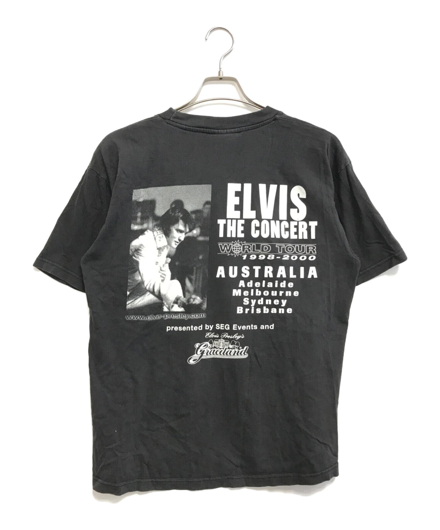 [Pre-owned] Band T-Shirt 90s PLAY BILL ELVIS PRESLEY Band T-Shirt