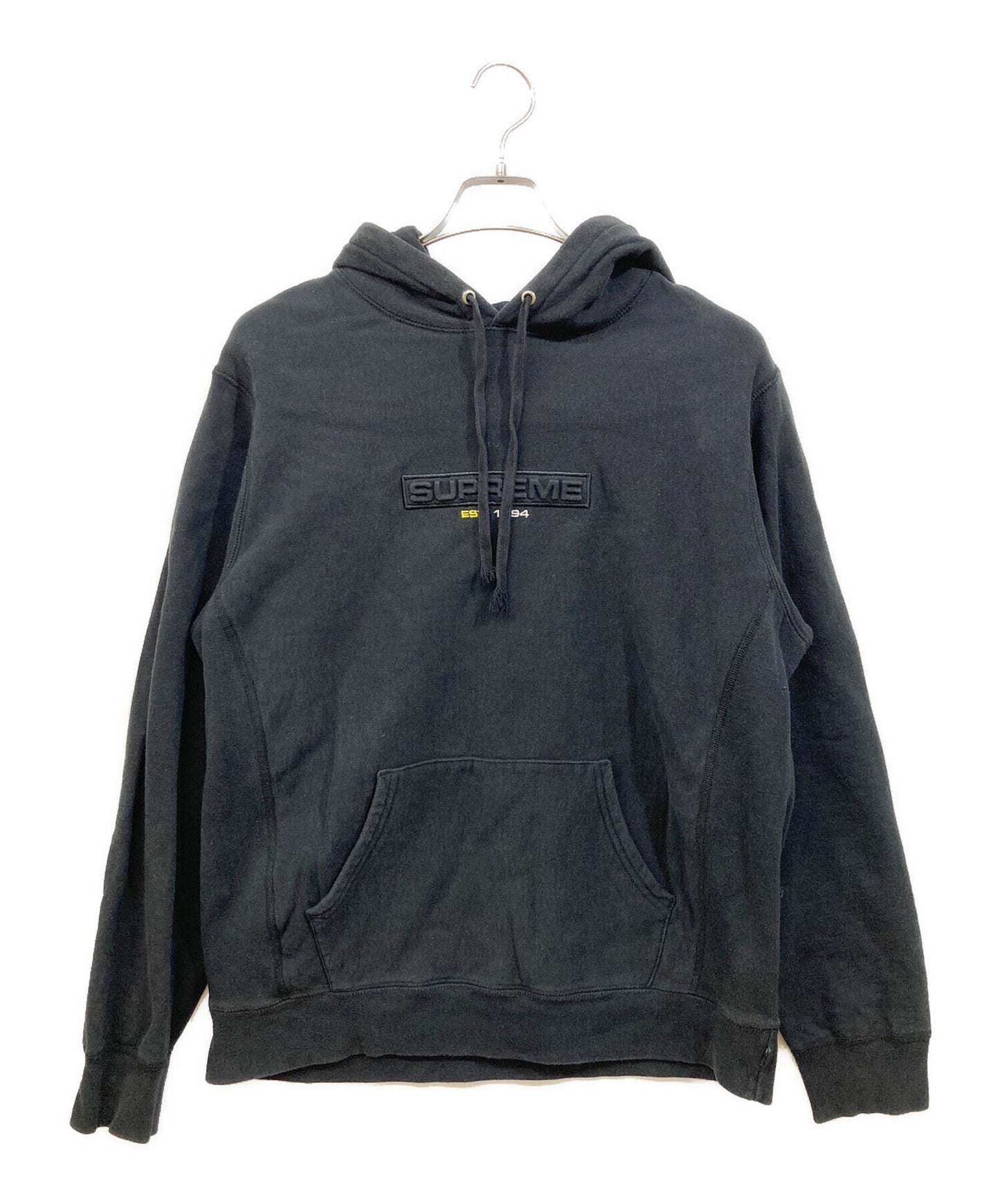 [Pre-owned] SUPREME Embossed Logo Hooded Sweatshirt