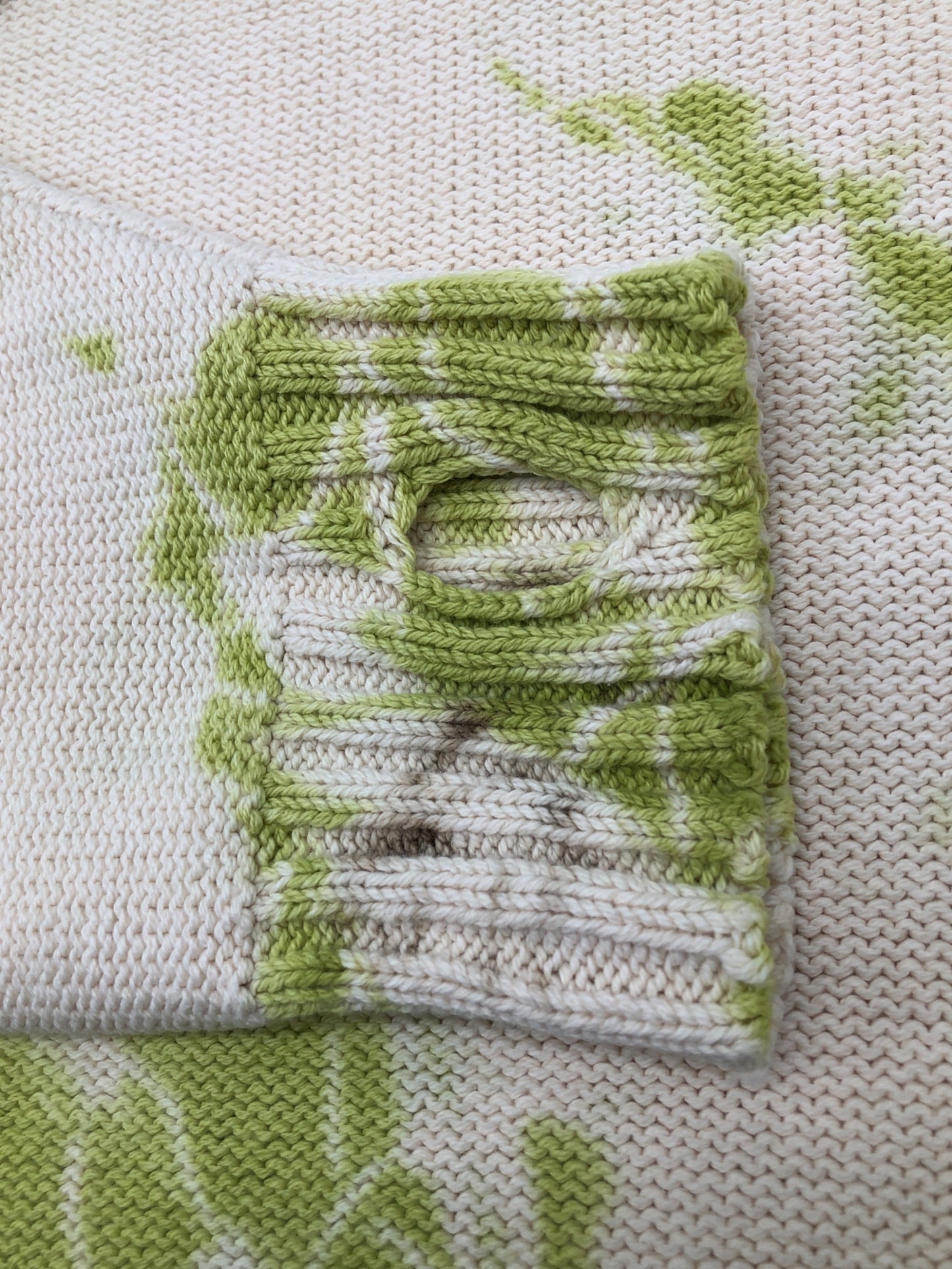 [Pre-owned] KAPITAL 5G Cotton Knit Crew Sweater EKK-1177