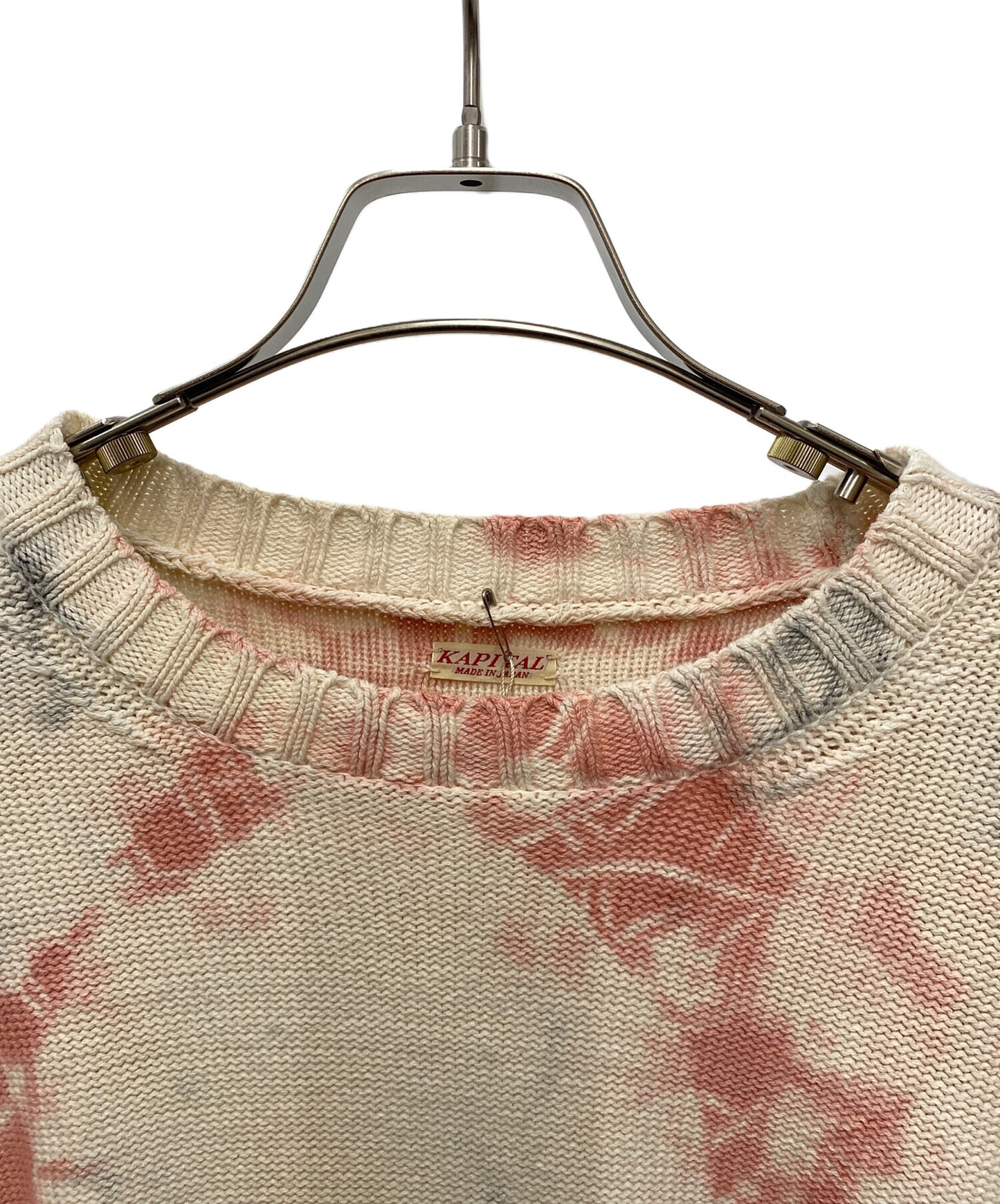 [Pre-owned] KAPITAL 5G Cotton Knit Crew Sweater