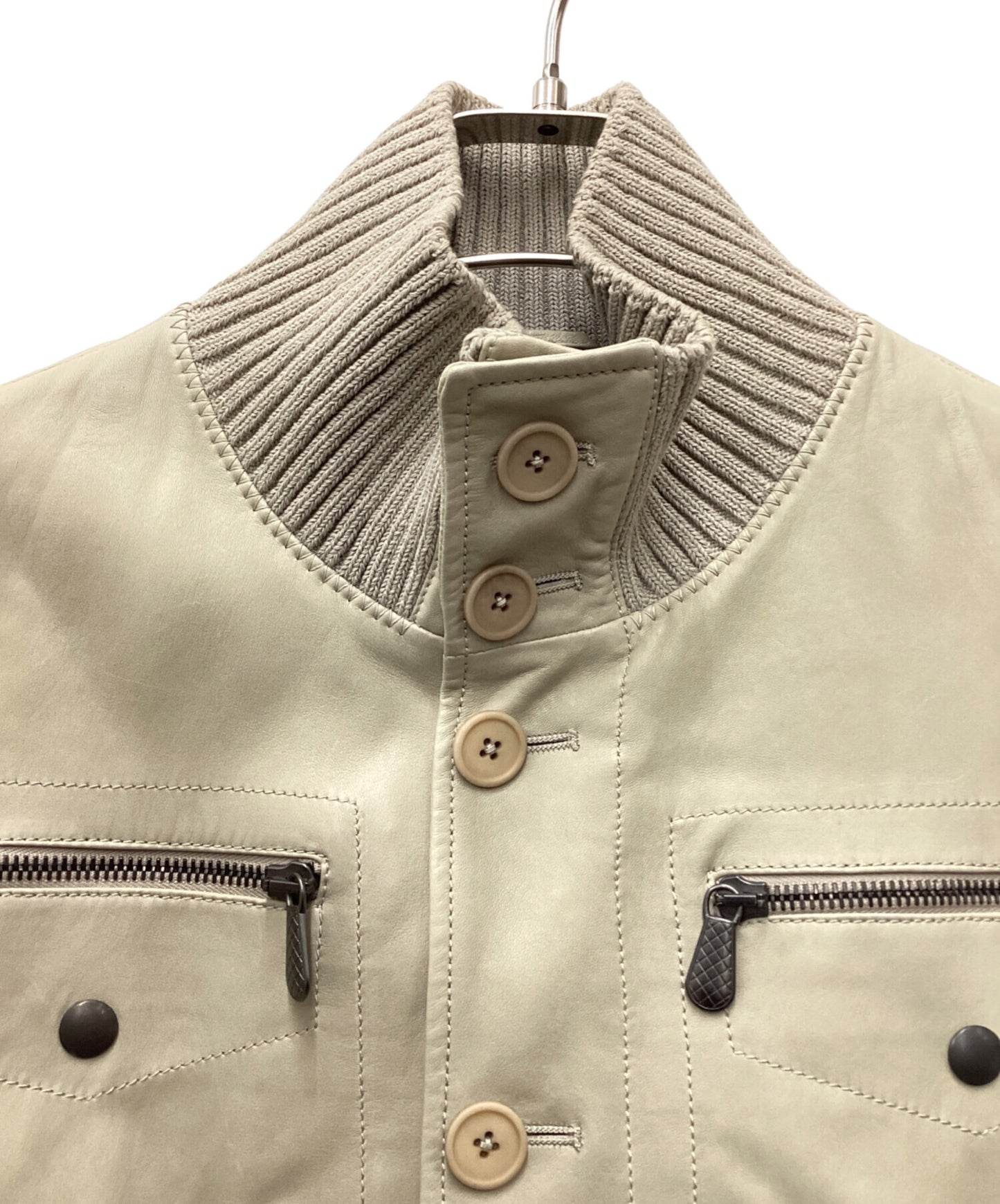 [Pre-owned] BOTTEGA VENETA Leather Blouson