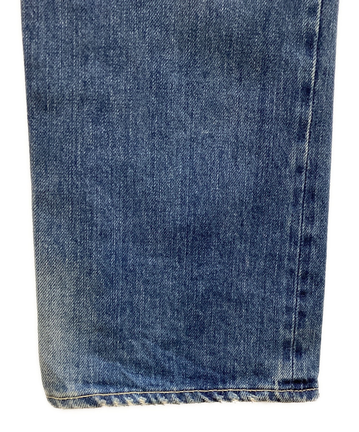 [Pre-owned] Hysteric Glamour Pyramid studs damaged and repaired denim pants 0241AP10