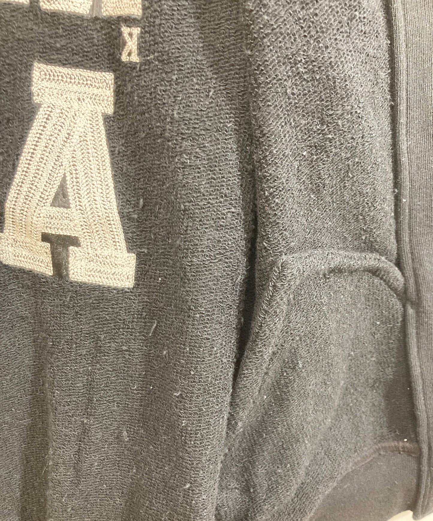 [Pre-owned] A BATHING APE Embroidered Sweat Varsity Jacket