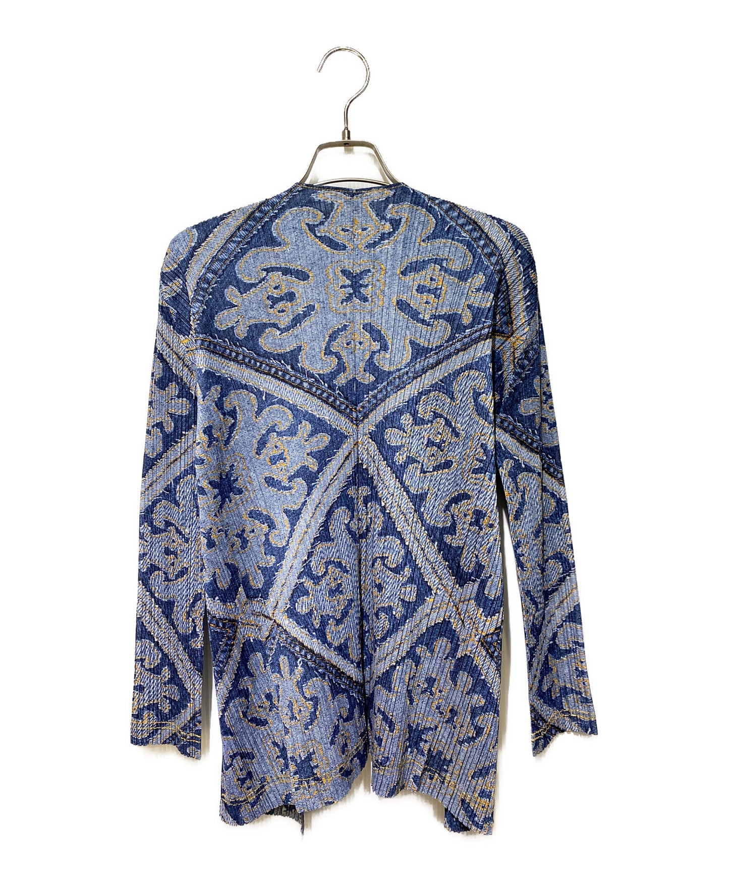 [Pre-owned] PLEATS PLEASE full-length cardigan PP91-J0568