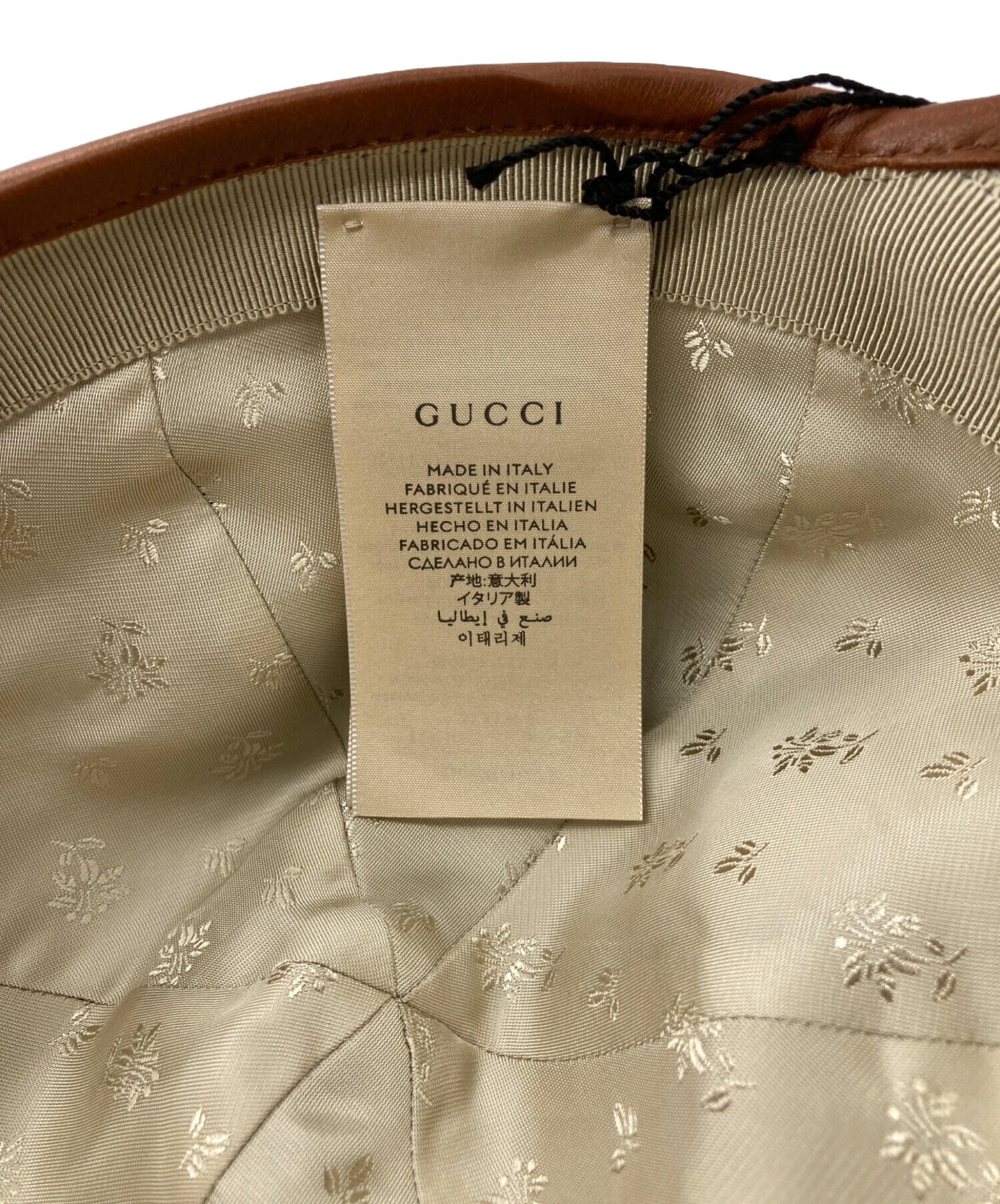 [Pre-owned] GUCCI Denim Baseball Cap 656206