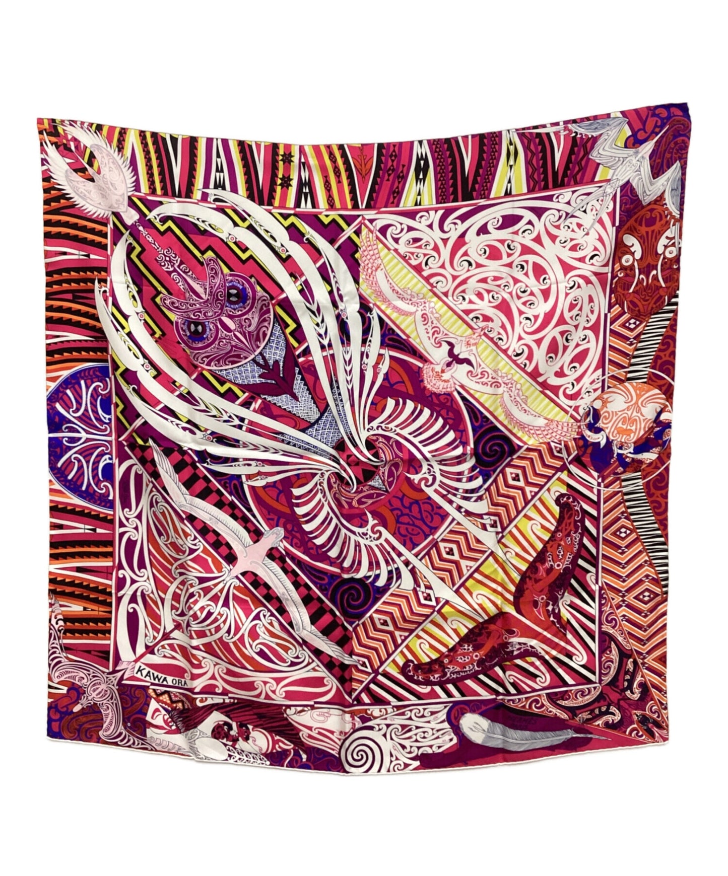 [Pre-owned] HERMES silk scarf