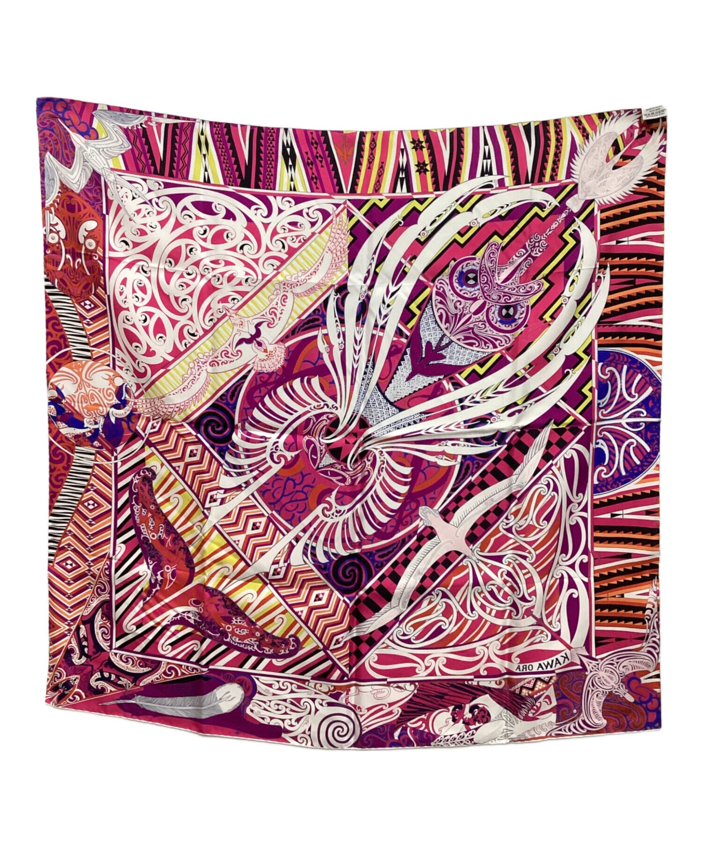 [Pre-owned] HERMES silk scarf