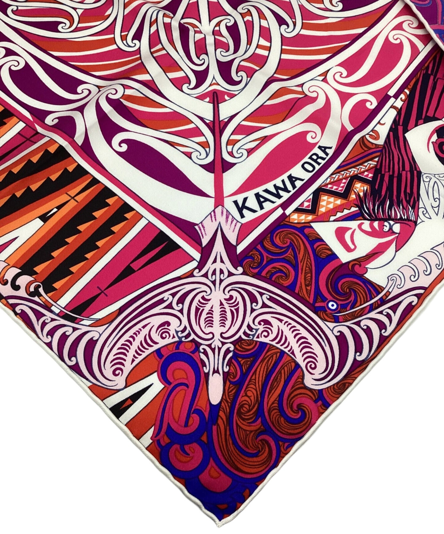 [Pre-owned] HERMES silk scarf