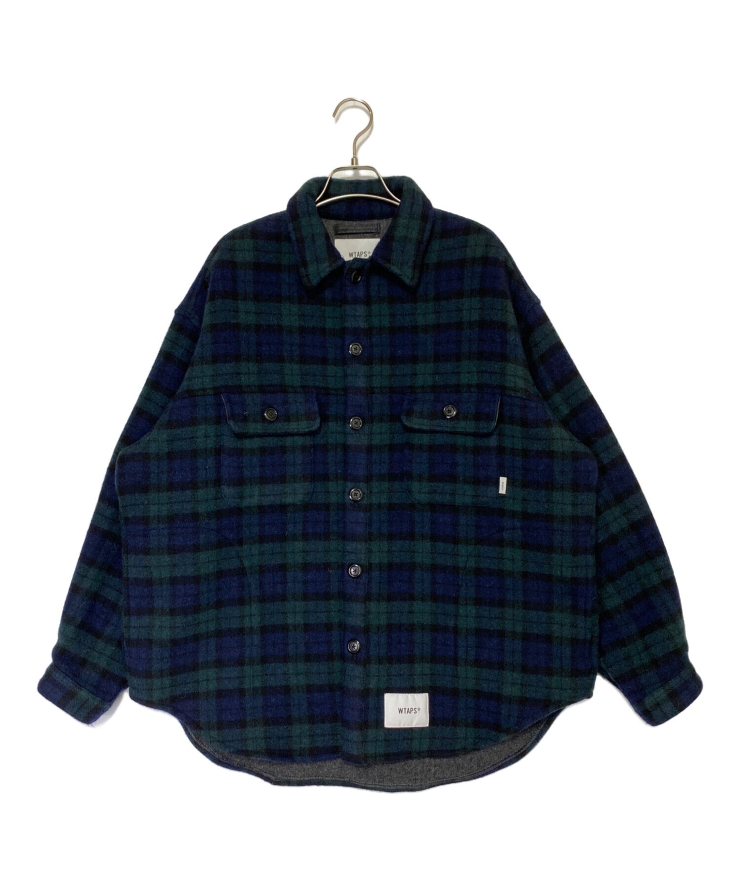 [Pre-owned] WTAPS WCPO02 JACKET WOPO MOSSER TEXTILE CRST ( Wopo Mosser Textile Crest ) 212wvdt-jkm02