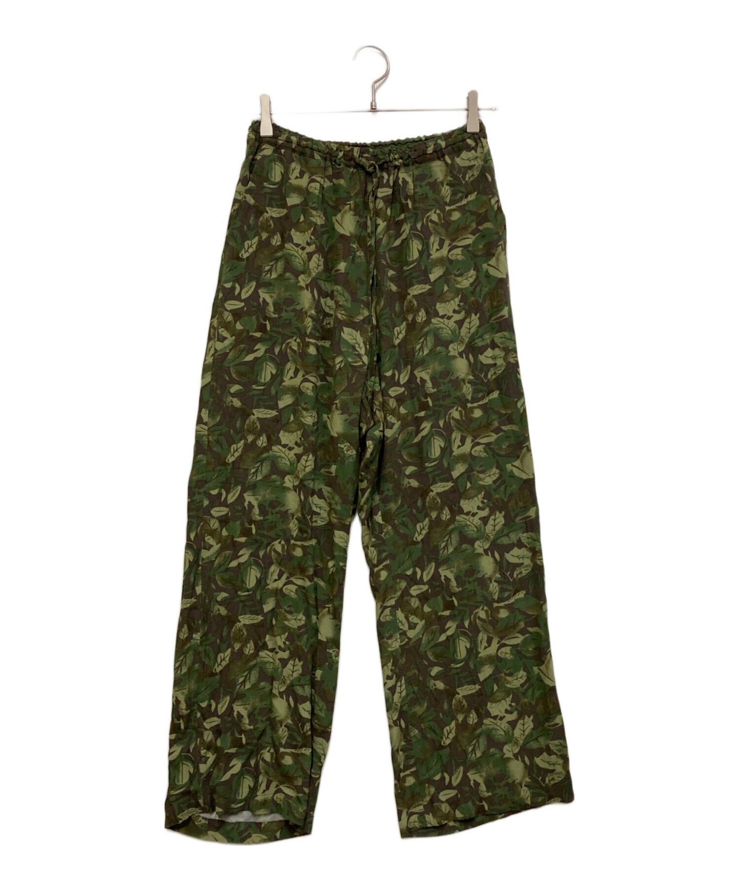 [Pre-owned] Hysteric Glamour WEEDY SKULL Pattern Easy Wide Pants