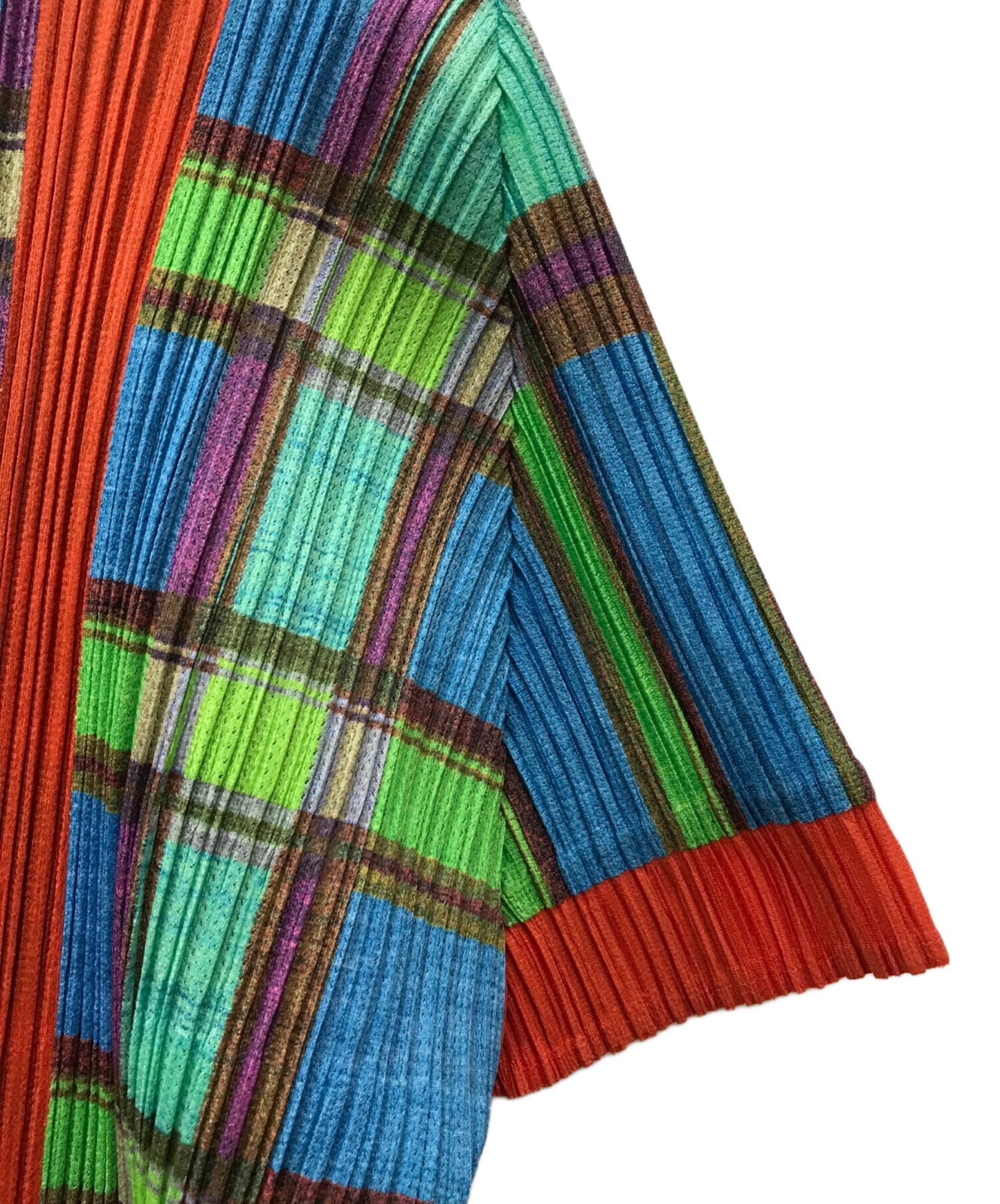 [Pre-owned] PLEATS PLEASE Plaid pleated cut and sewn PP63-JK561