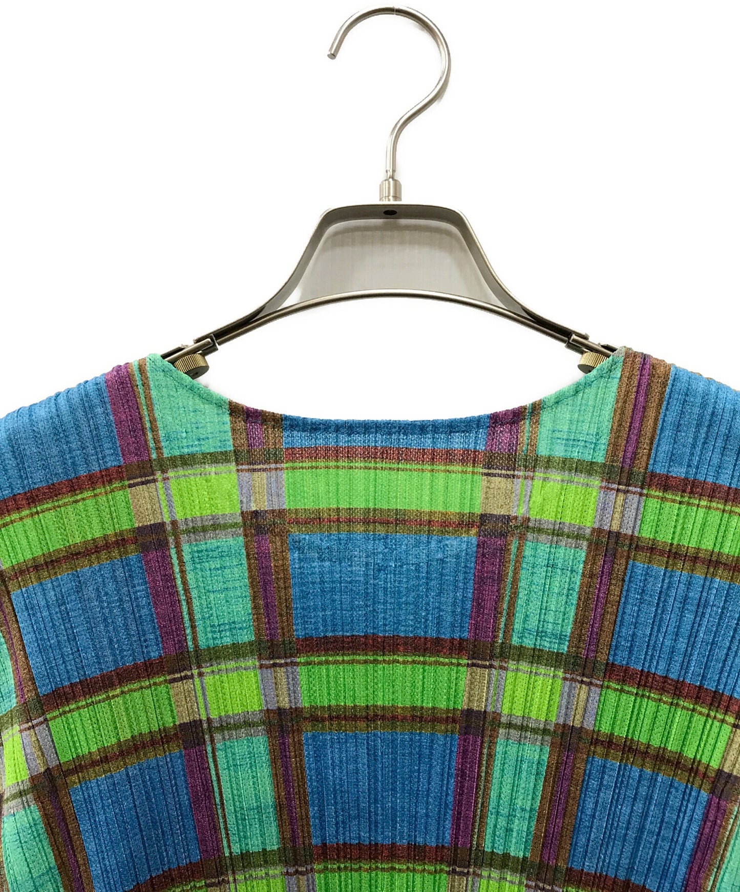 [Pre-owned] PLEATS PLEASE Plaid pleated cut and sewn PP63-JK561