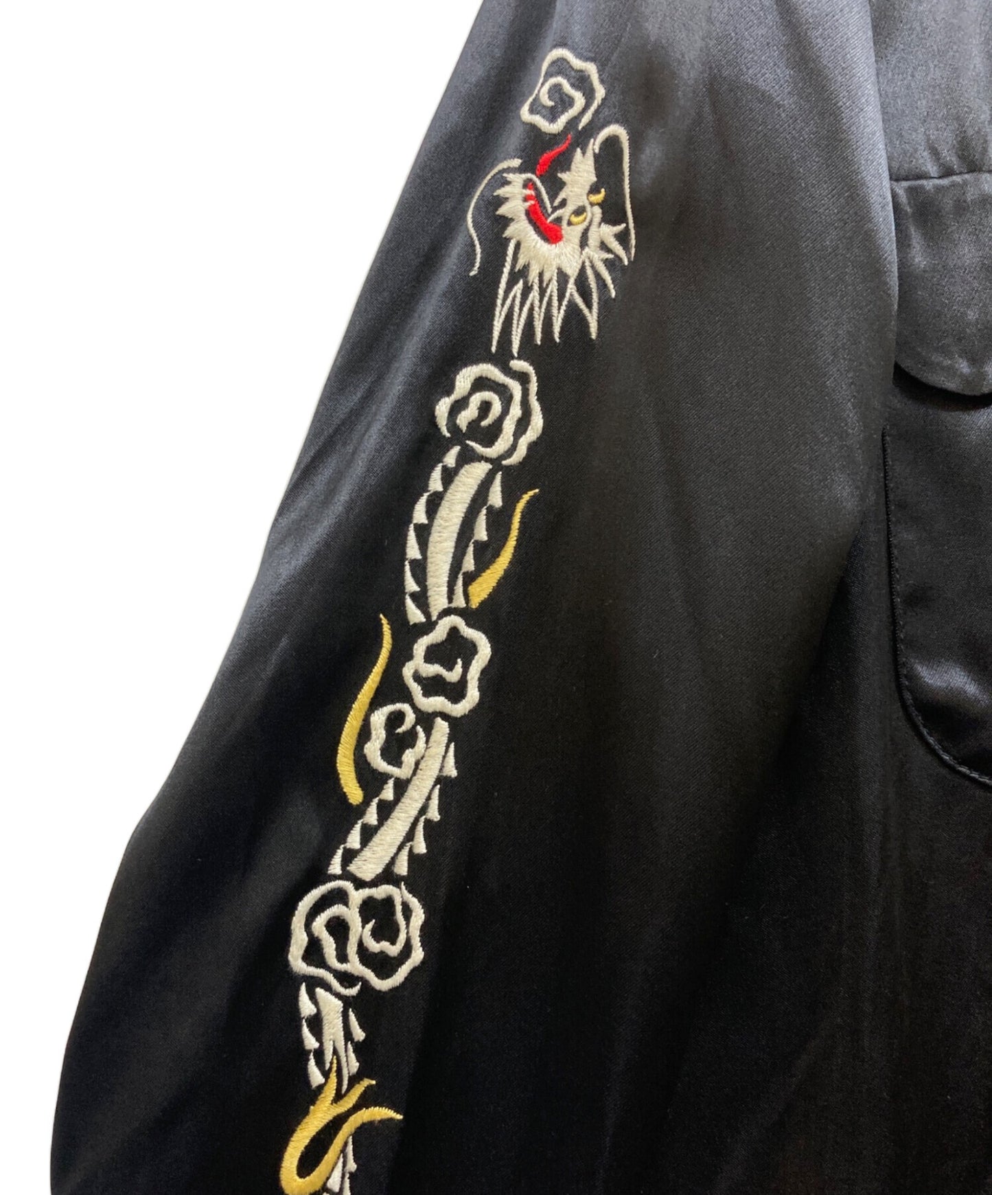 [Pre-owned] Hysteric Glamour BLACK PANTHER embroidered souvenir shirt