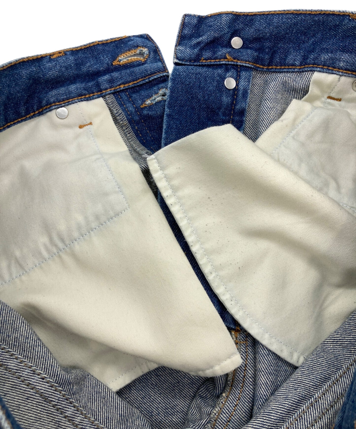 [Pre-owned] BALENCIAGA cropped jeans 594609 TCW03