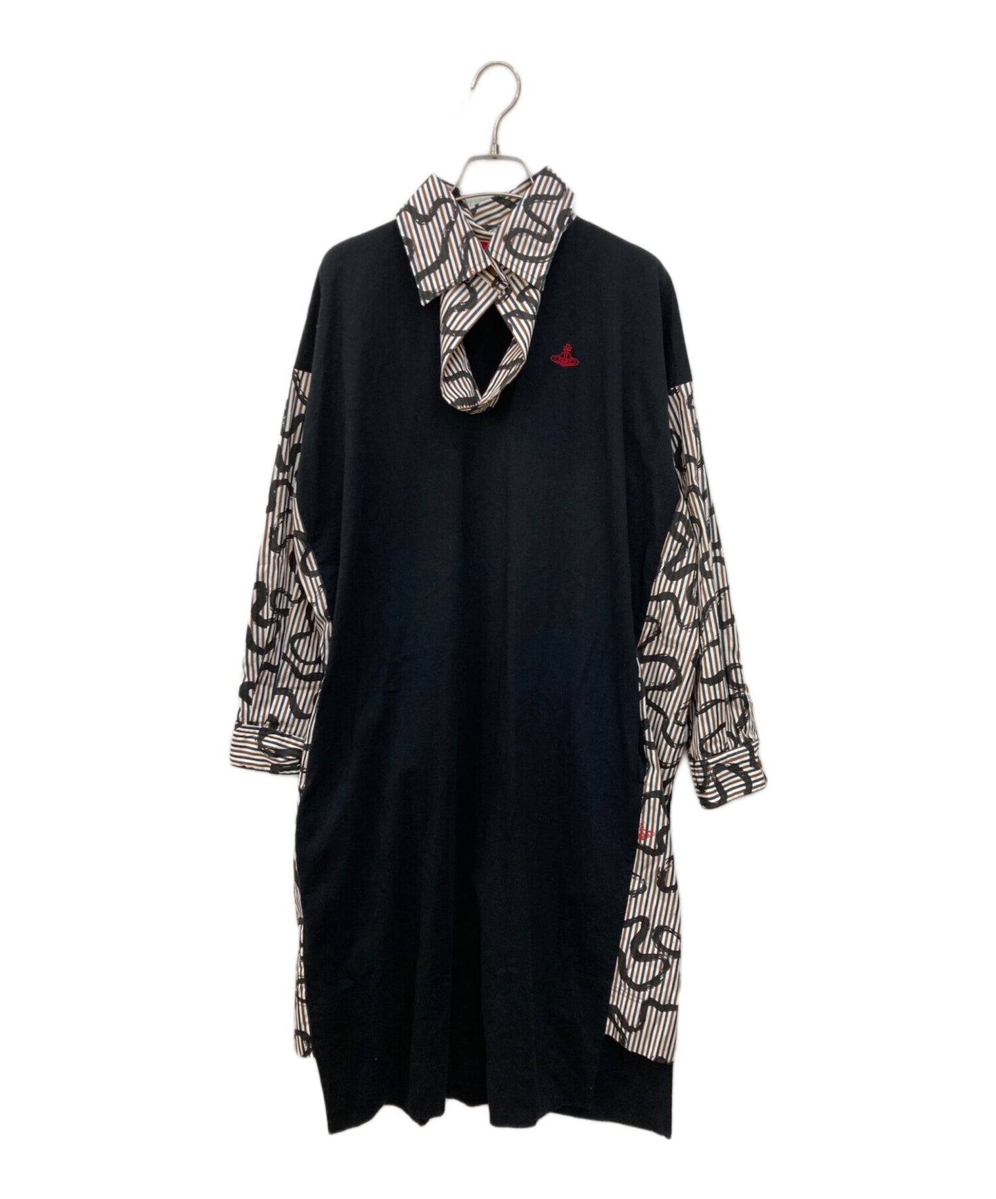 [Pre-owned] Vivienne Westwood RED LABEL Cutout Shirt Dress 16-12-531002