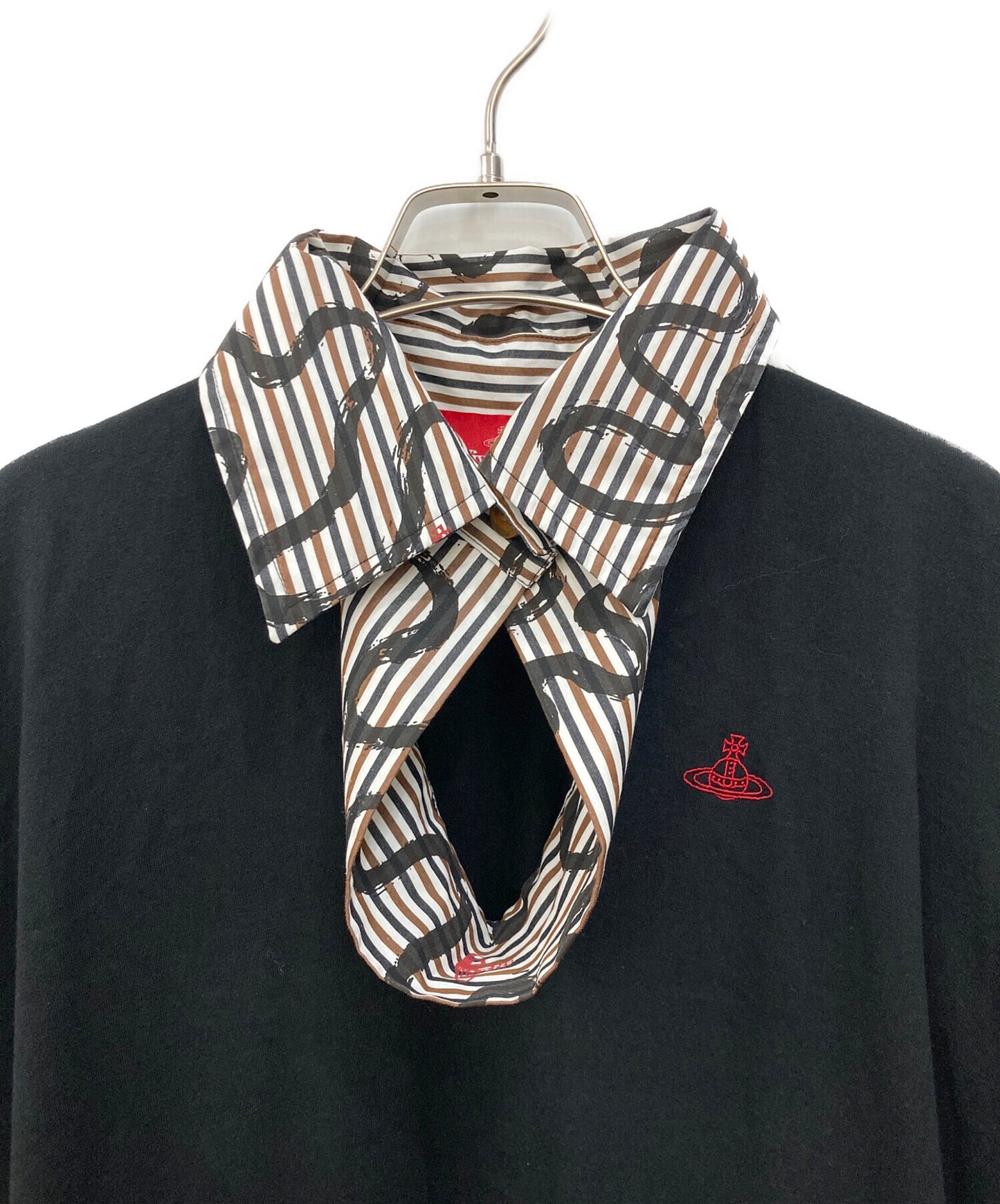 [Pre-owned] Vivienne Westwood RED LABEL Cutout Shirt Dress 16-12-531002