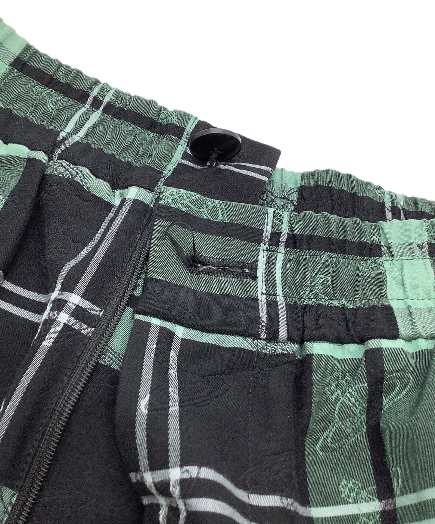 [Pre-owned] Vivienne Westwood RED LABEL Orb Check Jacquard Tapered Pants 16-12-721002