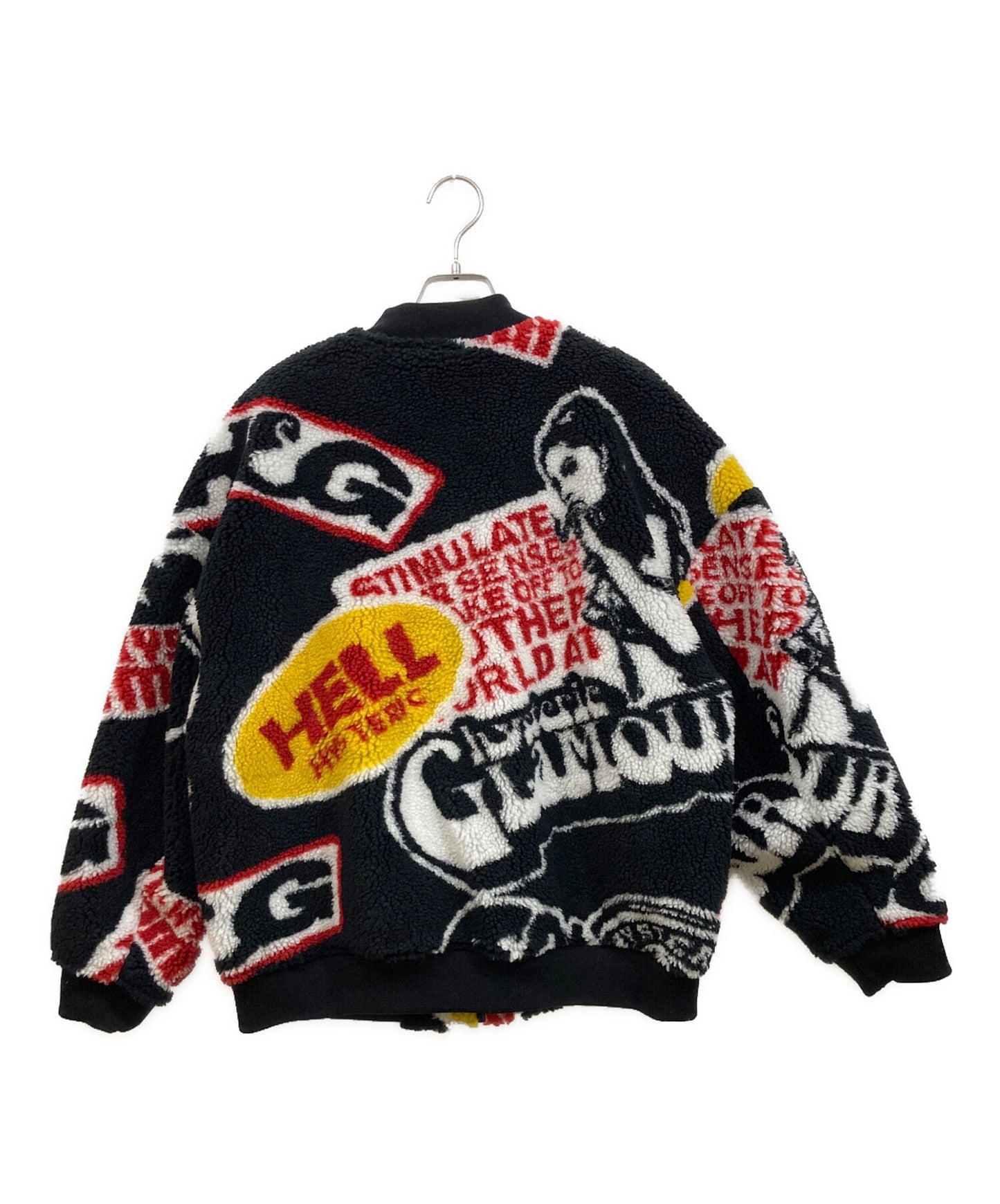 [Pre-owned] Hysteric Glamour HG ROADRUNNERS Pattern Jacquard Ribbed Blouson 01233AB08