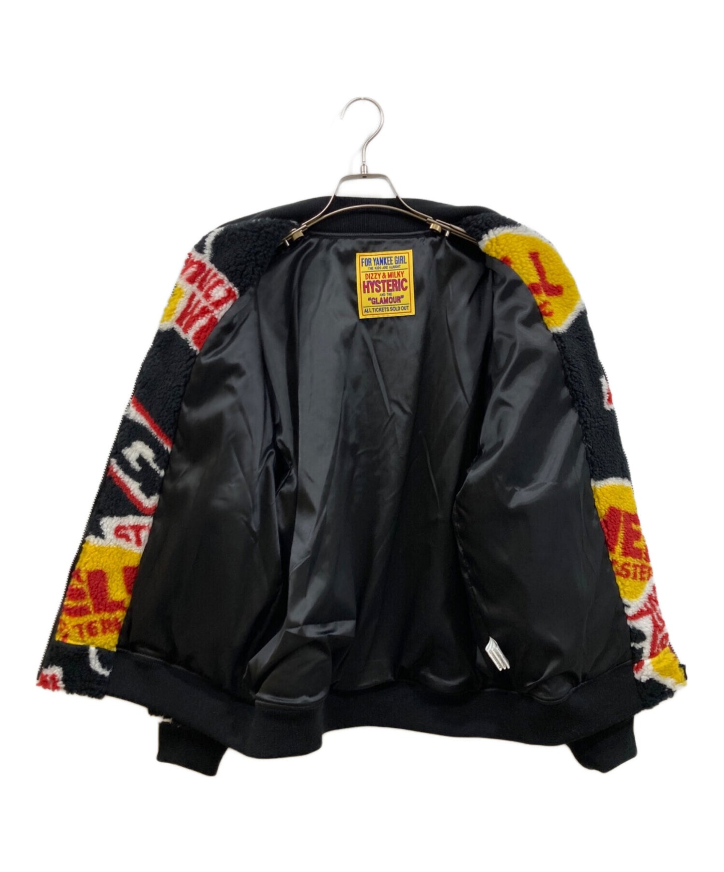 [Pre-owned] Hysteric Glamour HG ROADRUNNERS Pattern Jacquard Ribbed Blouson 01233AB08
