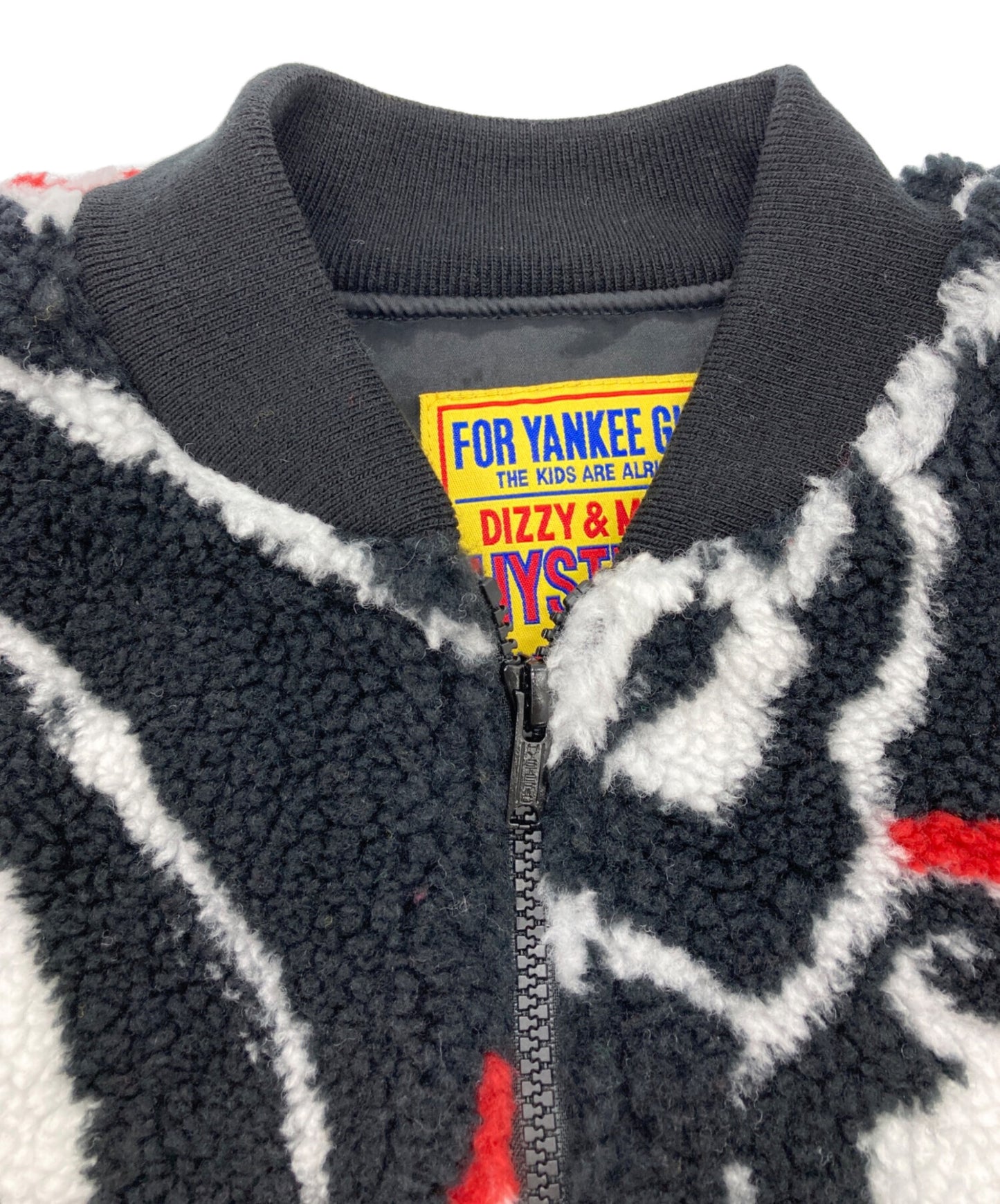 [Pre-owned] Hysteric Glamour HG ROADRUNNERS Pattern Jacquard Ribbed Blouson 01233AB08