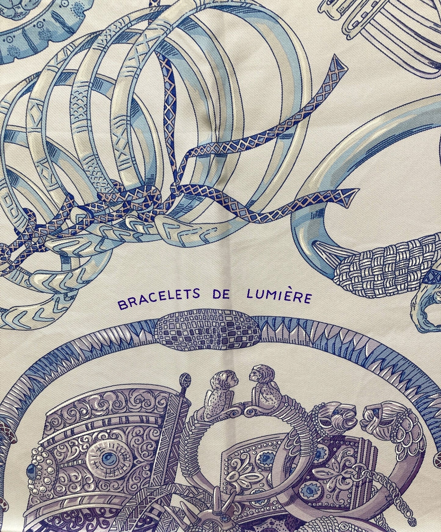 [Pre-owned] HERMES Carré 90/silk scarf