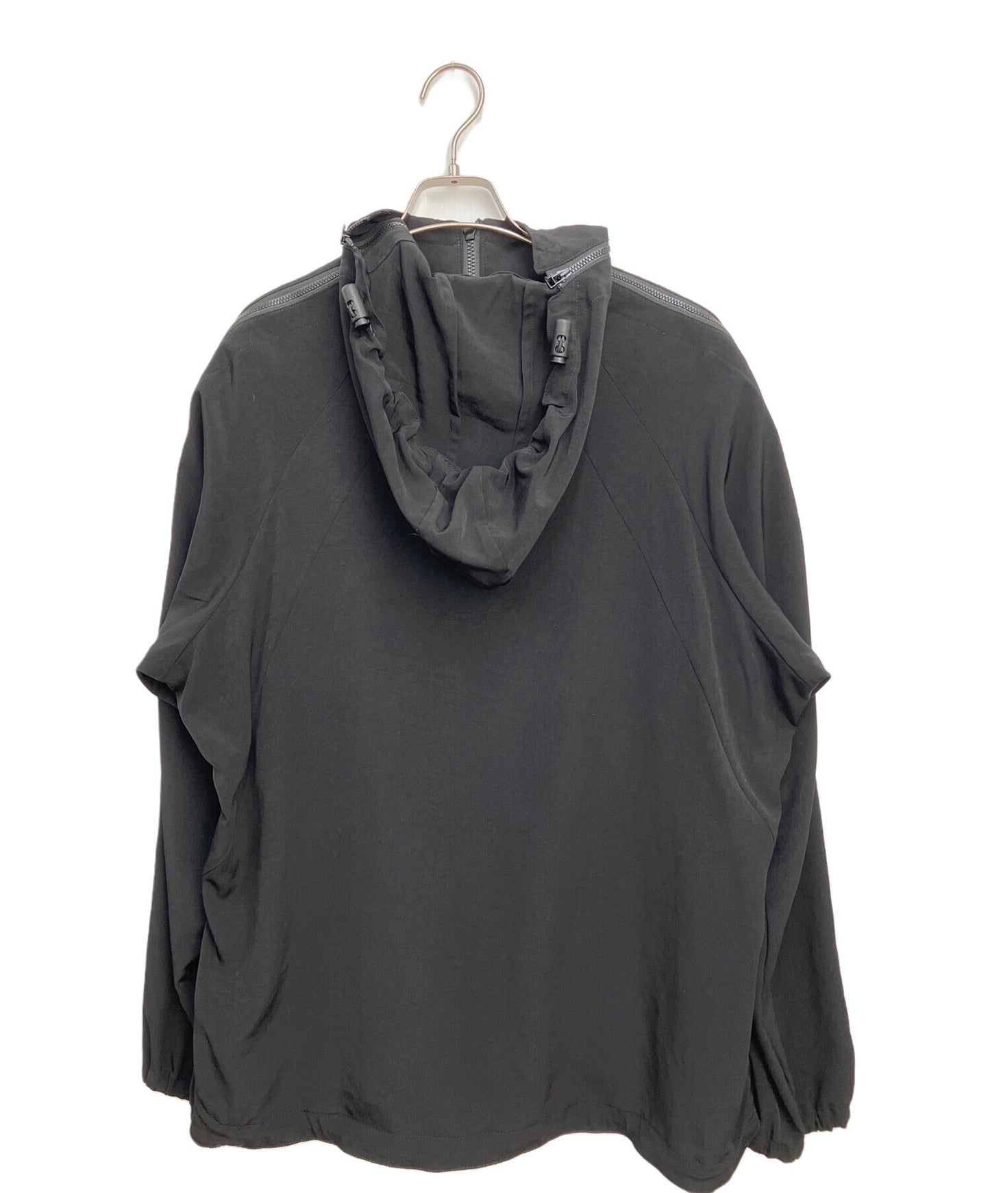 [Pre-owned] Y's TRIACETATE POLYESTER CREPE de CHINE ZIP UP RAGLAN BLOUSON YH-Y83-500