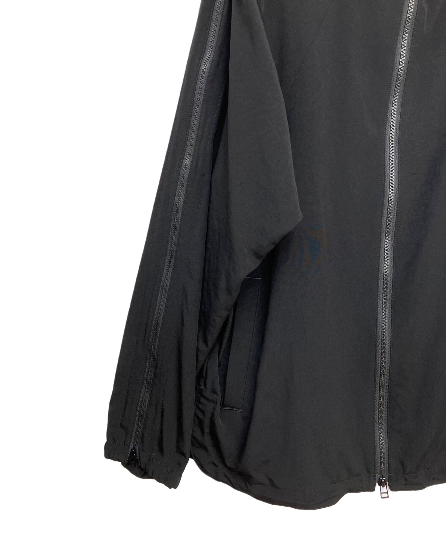 [Pre-owned] Y's TRIACETATE POLYESTER CREPE de CHINE ZIP UP RAGLAN BLOUSON YH-Y83-500