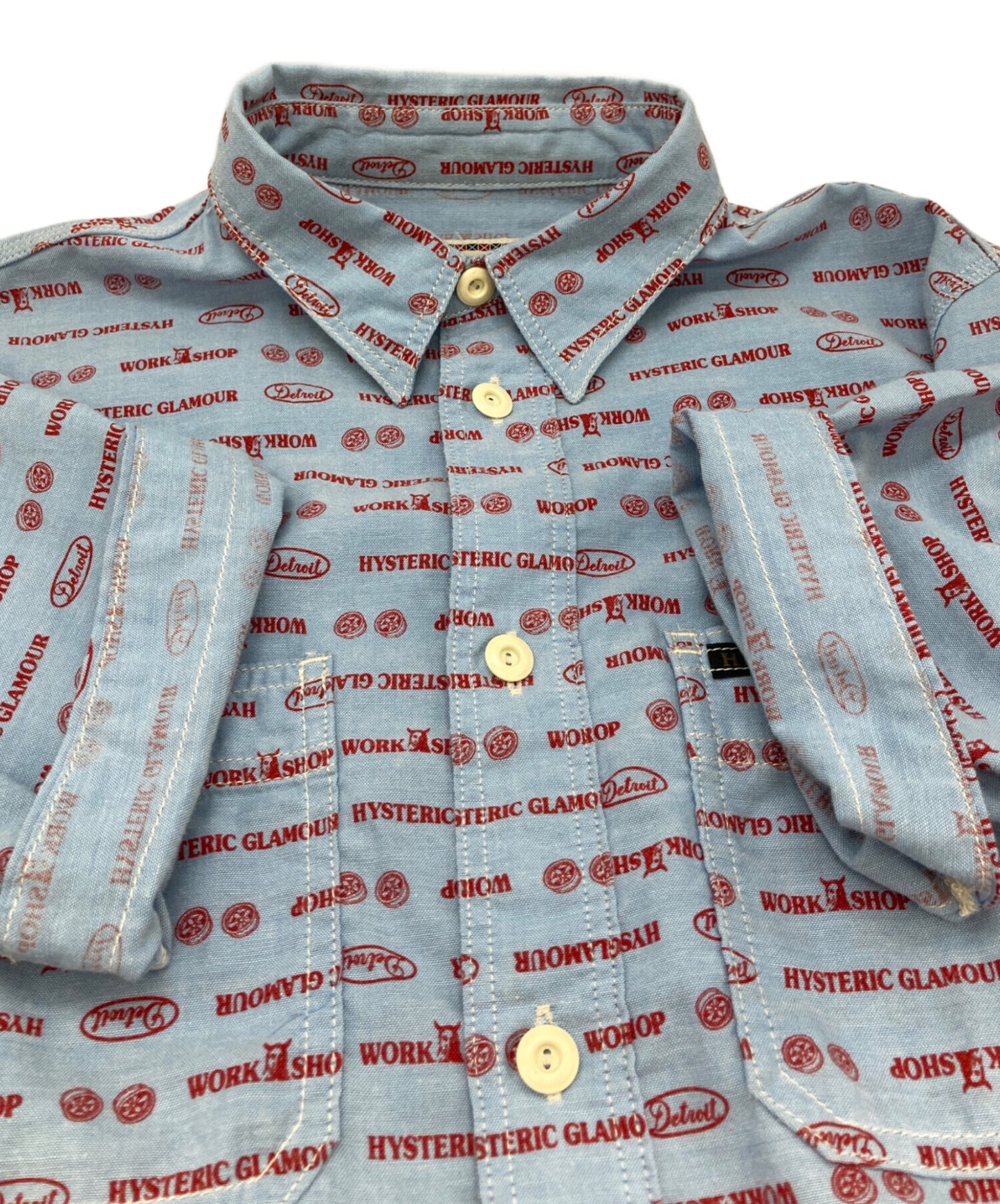 [Pre-owned] Hysteric Glamour work shirt 0222AH06