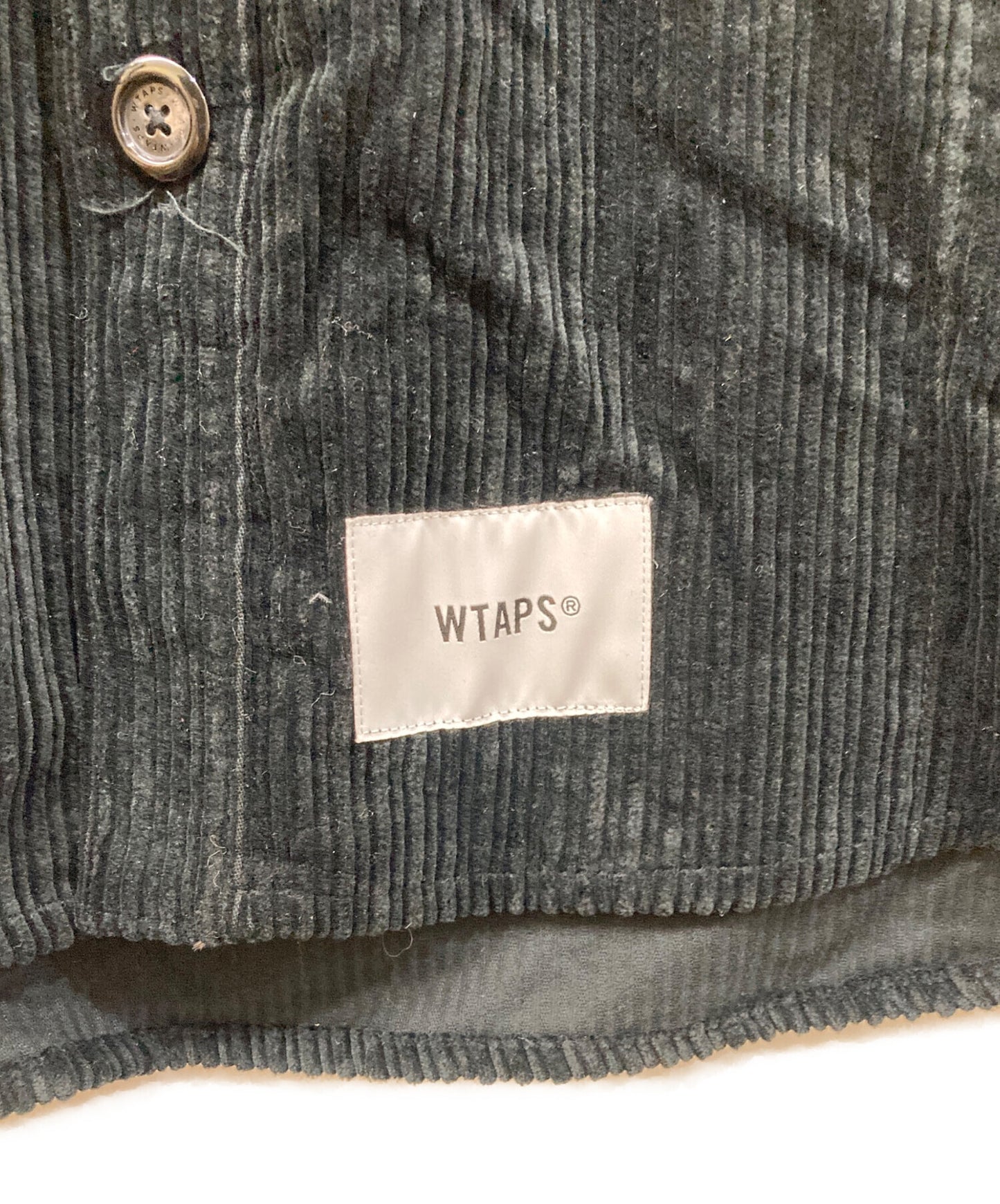 [Pre-owned] WTAPS WCPO LS CORDUROY SHIRT 212wvdt-shm04