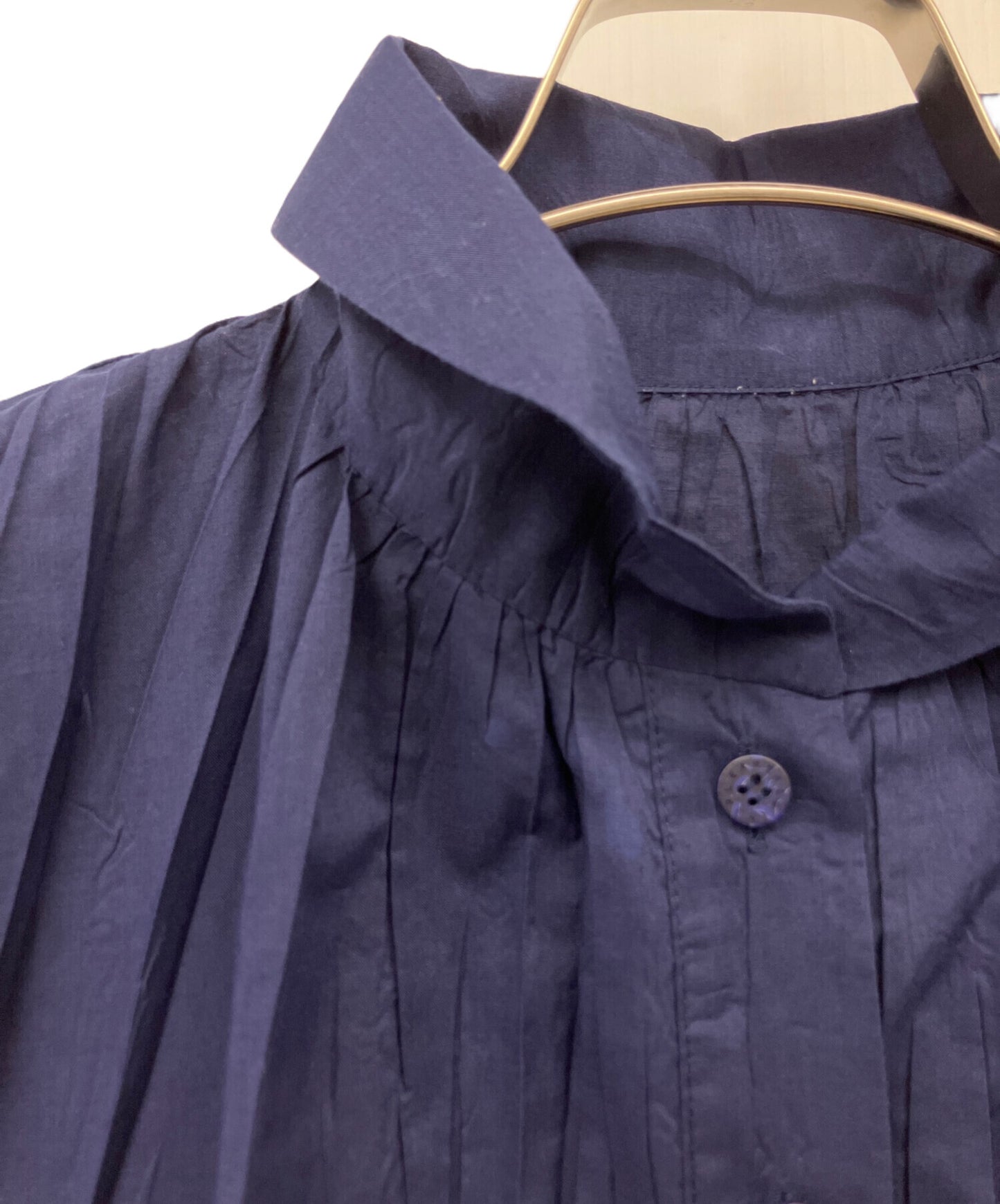 [Pre-owned] PLEATS PLEASE Wrinkle Pleats Shirt Dress PP01-PT962