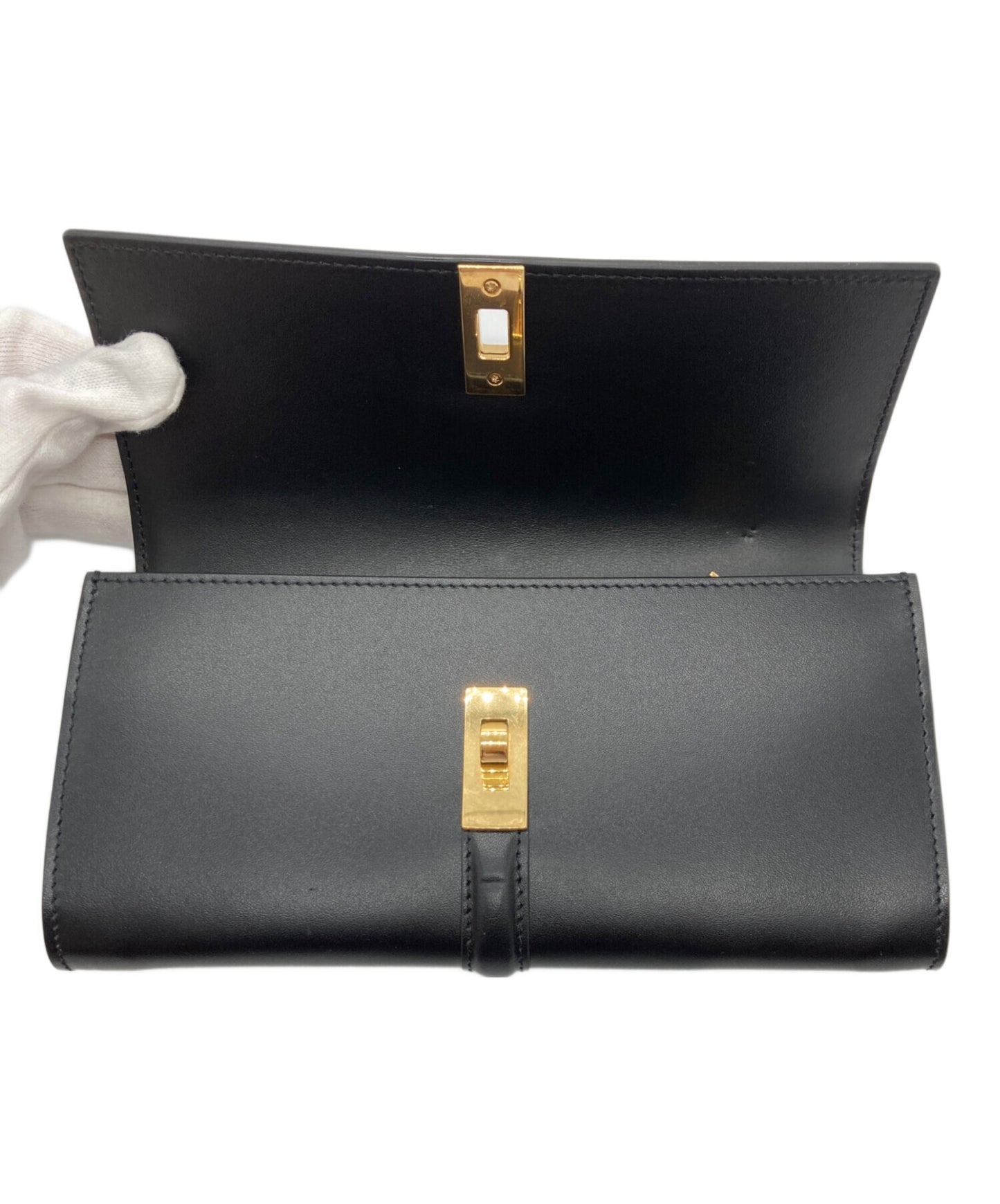 [Pre-owned] CELINE large wallet