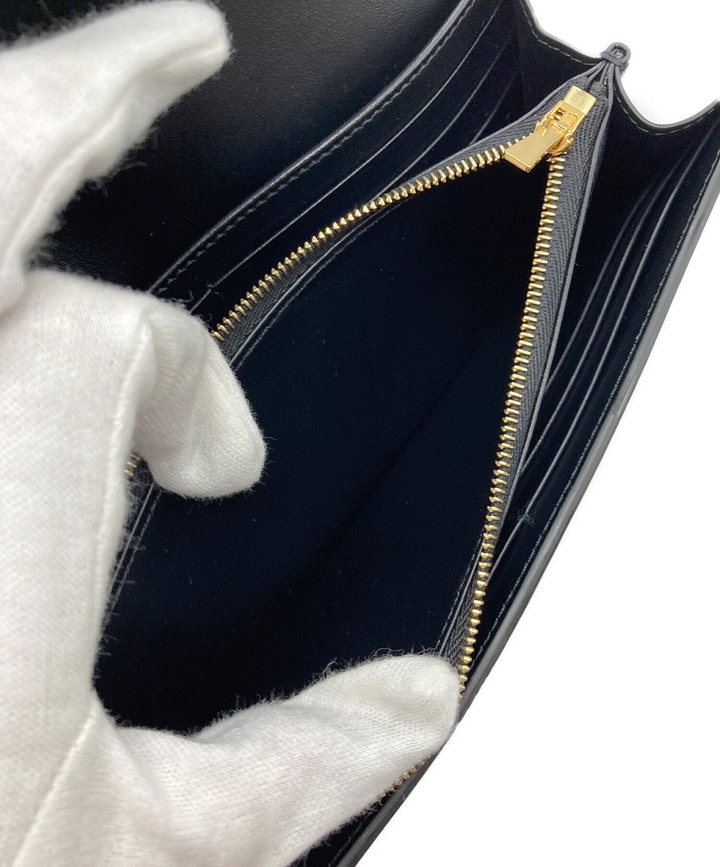 [Pre-owned] CELINE large wallet