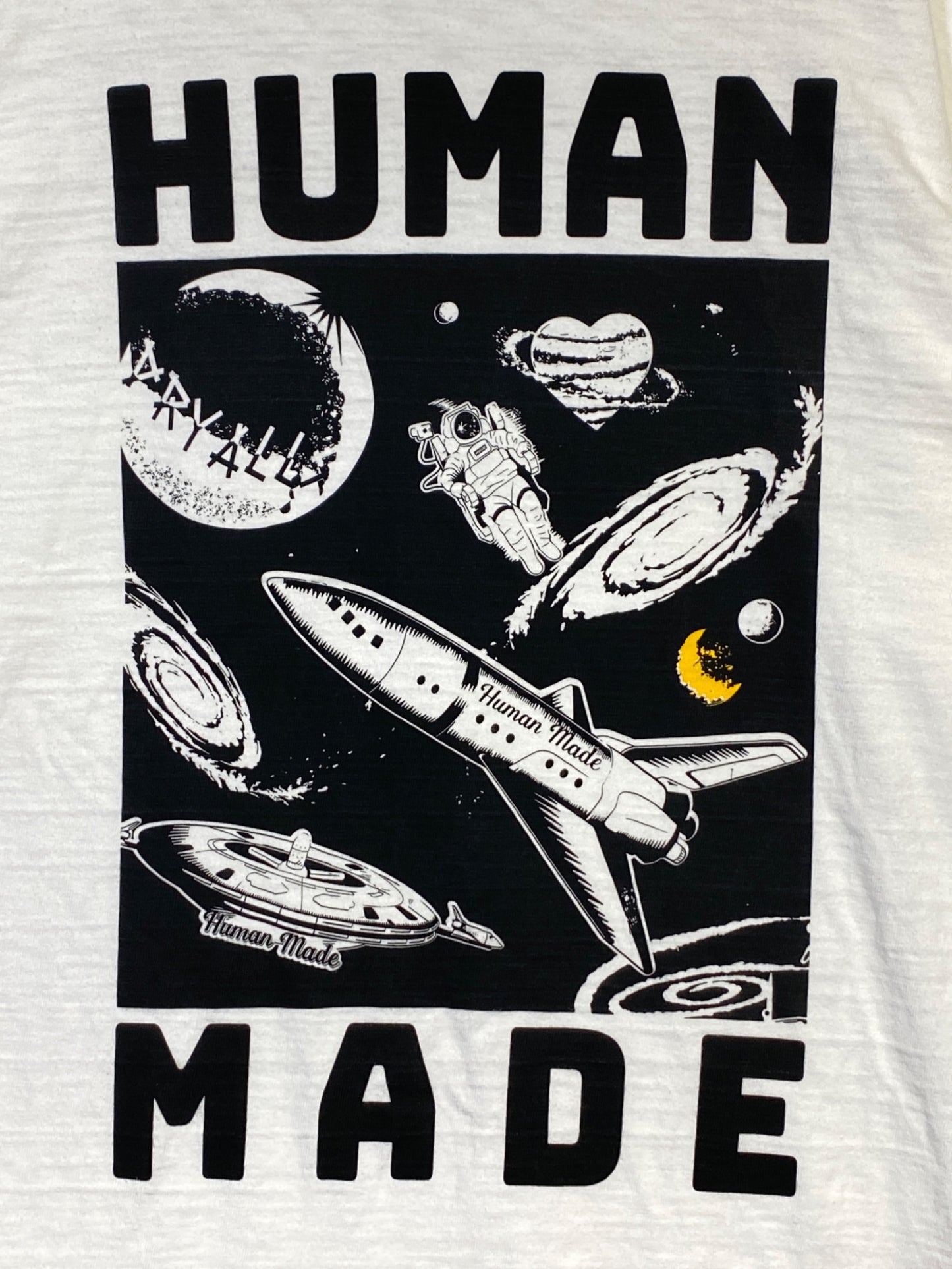 [Pre-owned] HUMAN MADE SPACE PRINT T-SHIRT ( Space Print T-Shirt )