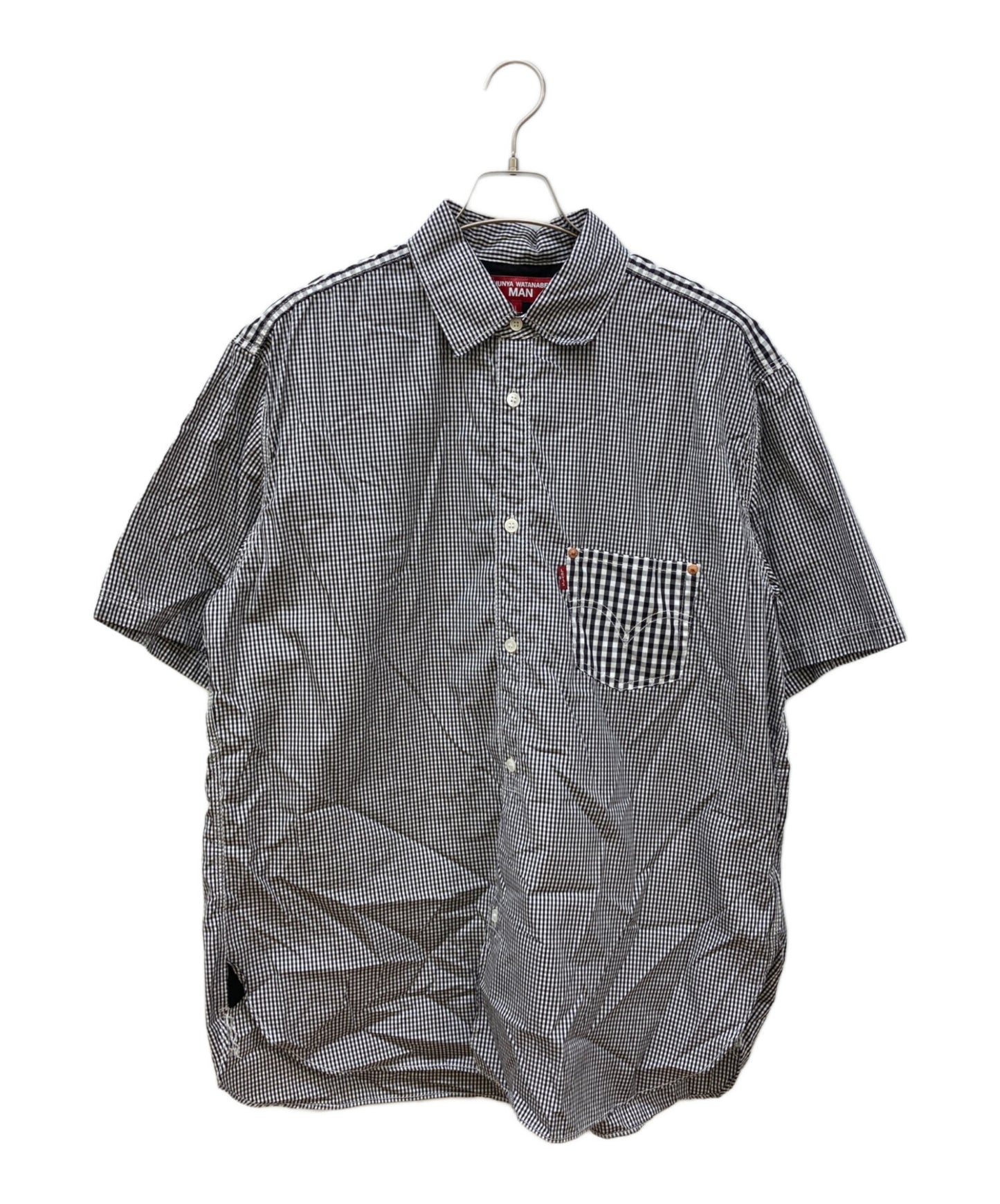 [Pre-owned] eYe COMME des GARCONS JUNYAWATANABE MAN Cotton Check Shirt WM-B906/AD2023