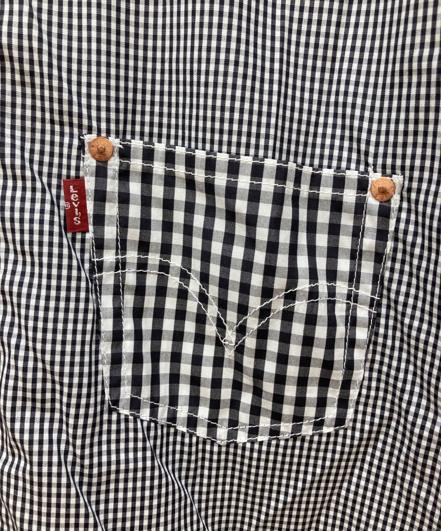 [Pre-owned] eYe COMME des GARCONS JUNYAWATANABE MAN Cotton Check Shirt WM-B906/AD2023