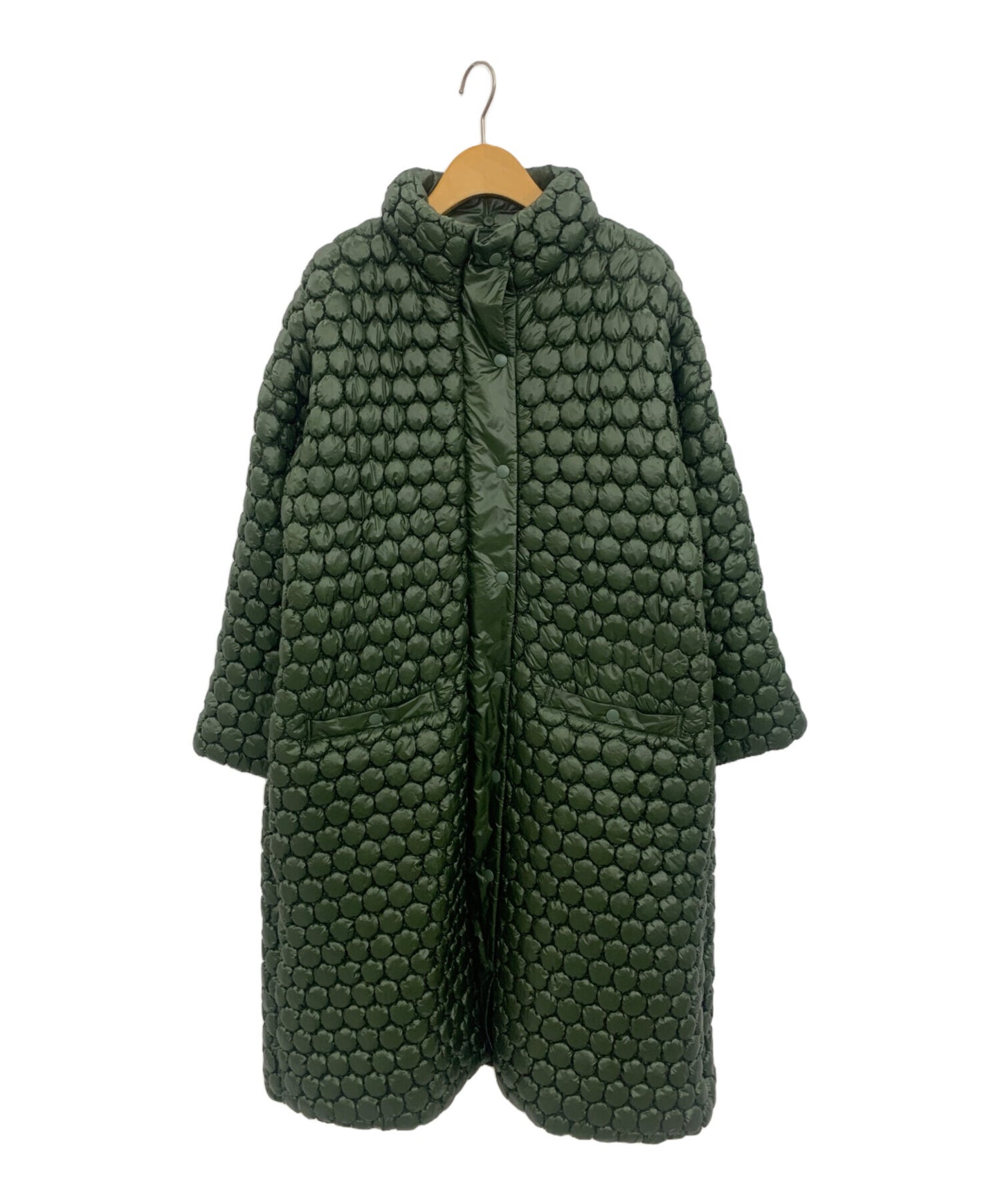 [Pre-owned] ISSEY MIYAKE long, cotton coat IM23FA005