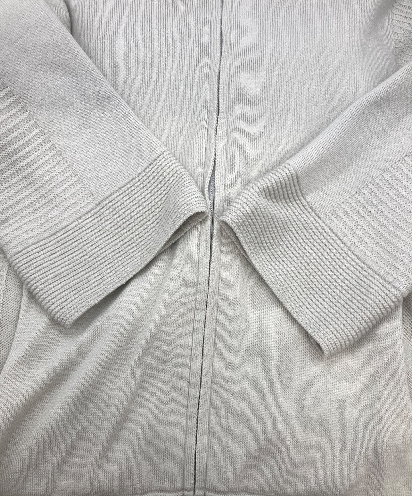 [Pre-owned] PLEATS PLEASE knit zip parka PP03-KC772