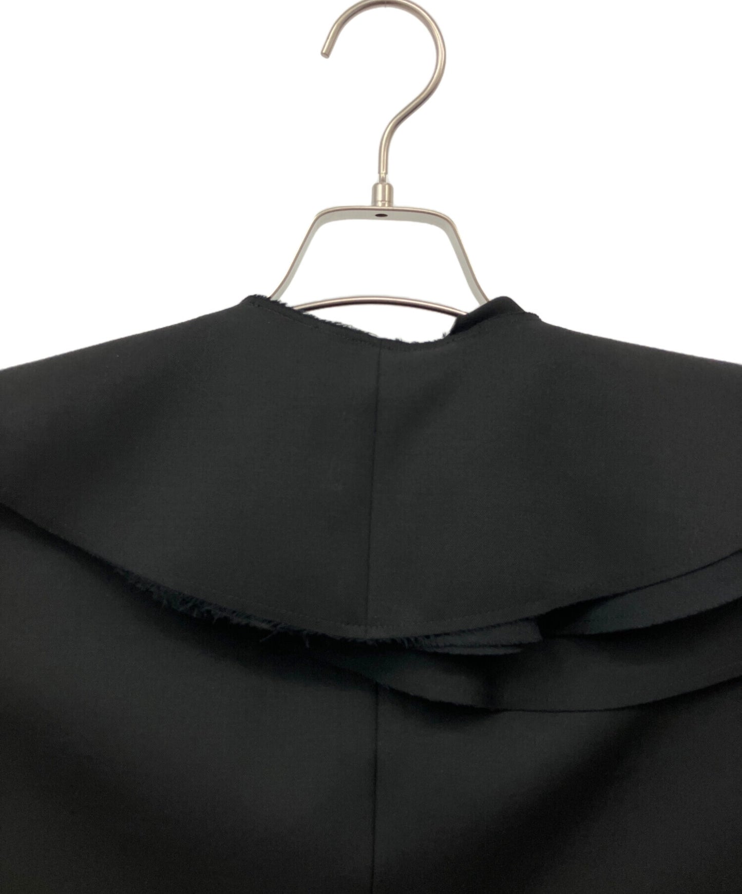 [Pre-owned] tricot COMME des GARCONS Ruffle Collar Wool Gabardine Jacket TE-J001/AD2019