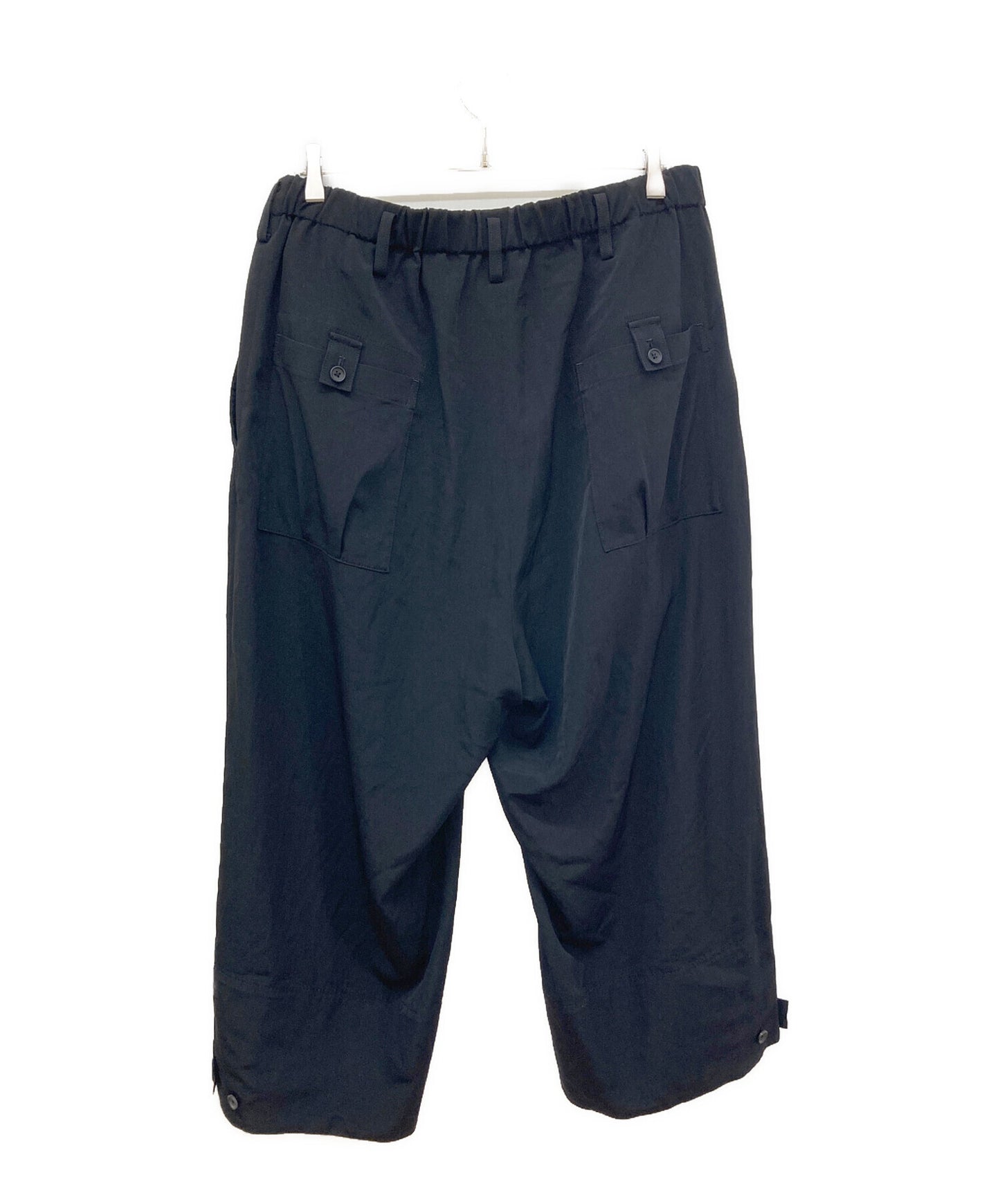 [Pre-owned] Yohji Yamamoto pour homme Elastic Waistband Cropped Trousers HZ-P42-500
