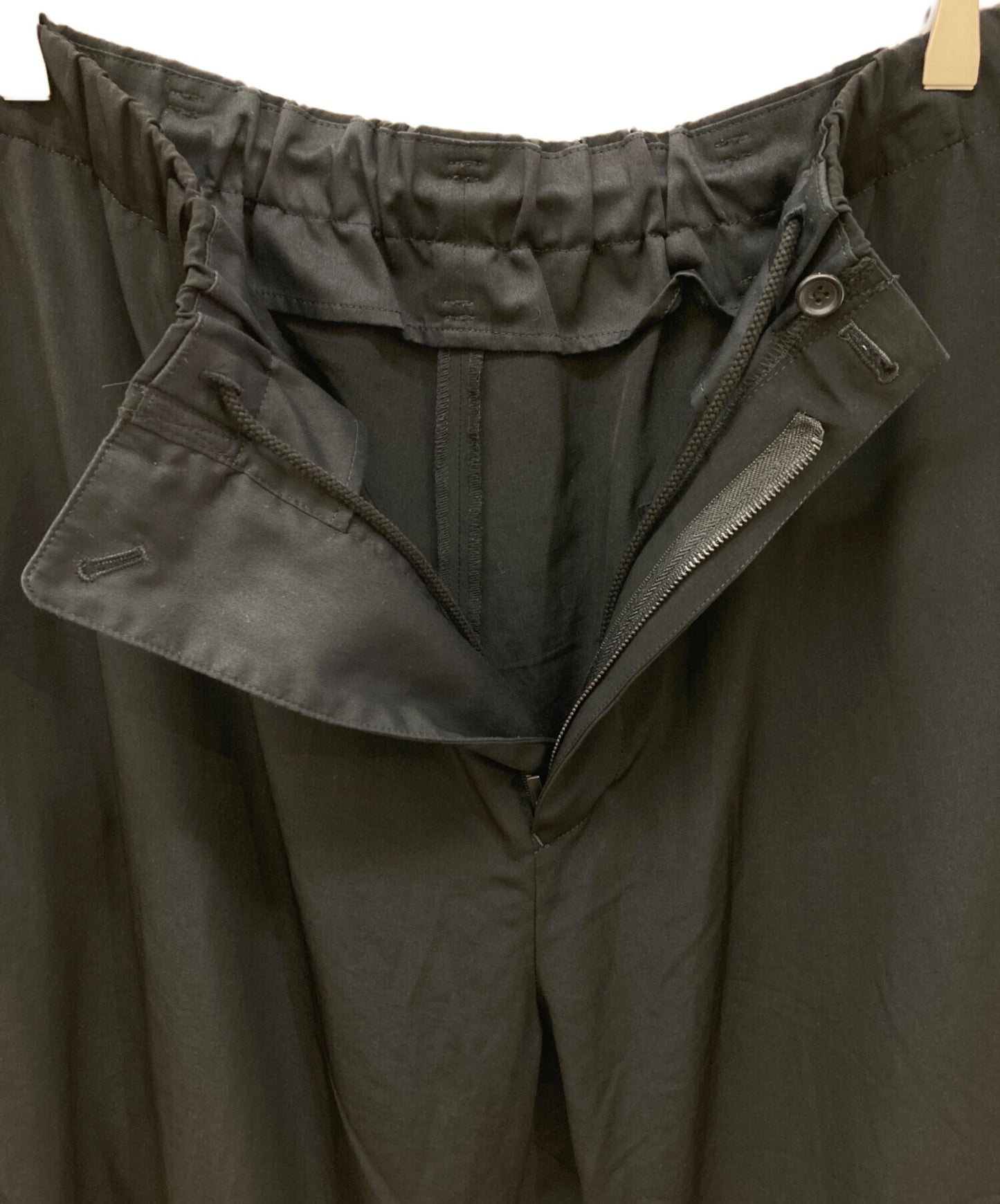 [Pre-owned] Yohji Yamamoto pour homme Elastic Waistband Cropped Trousers HZ-P42-500